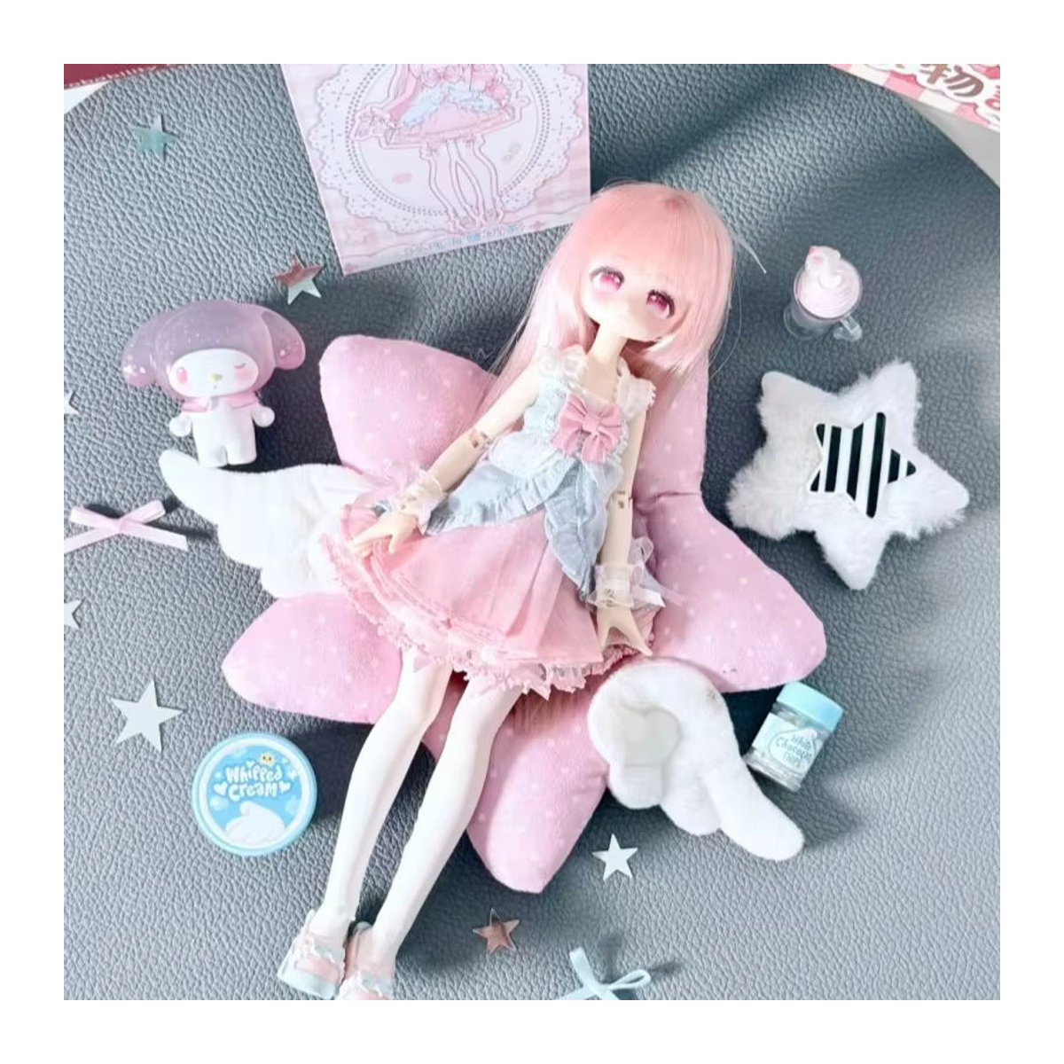 Momotale Four Seasons Tea Tales Serie Blind Box Mystery Box Anime Figuren als mehrfarbiges Desktop-Ornament aus Kunststoff - Bild 3