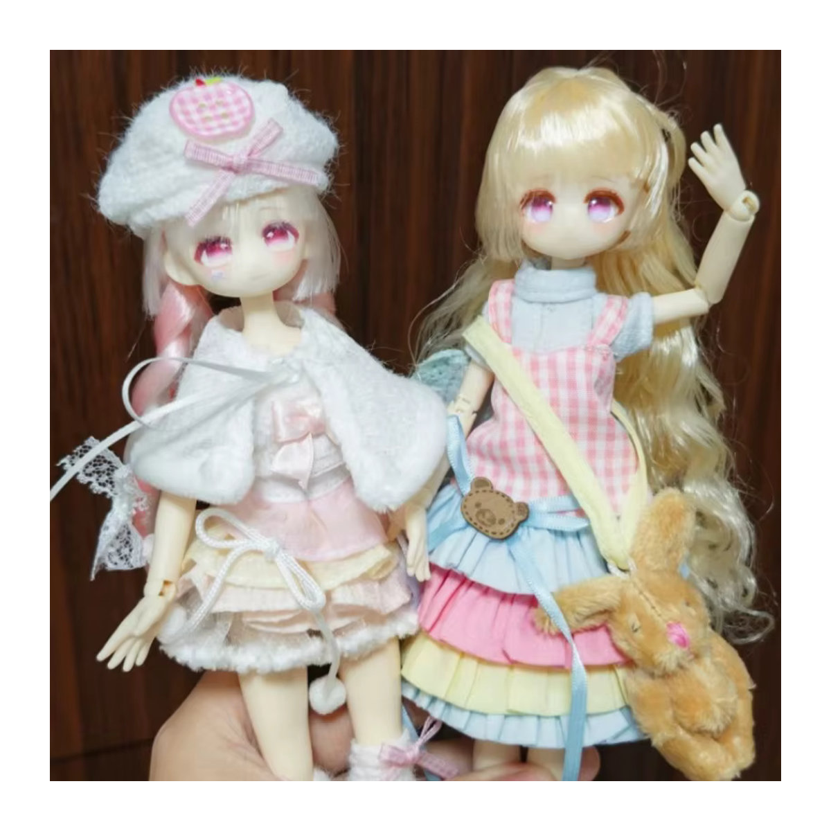 Momotale Vier Jahreszeiten Tee-Geschichten Serie Bjd Blind Box Mystery Box Anime-Figuren Desktop-Ornament aus Kunststoff, mehrfarbig - Bild 1