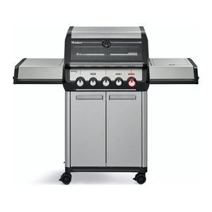 MONROE PRO 3 SIKR TURBO Gasgrill aus Edelstahl und Gusseisen