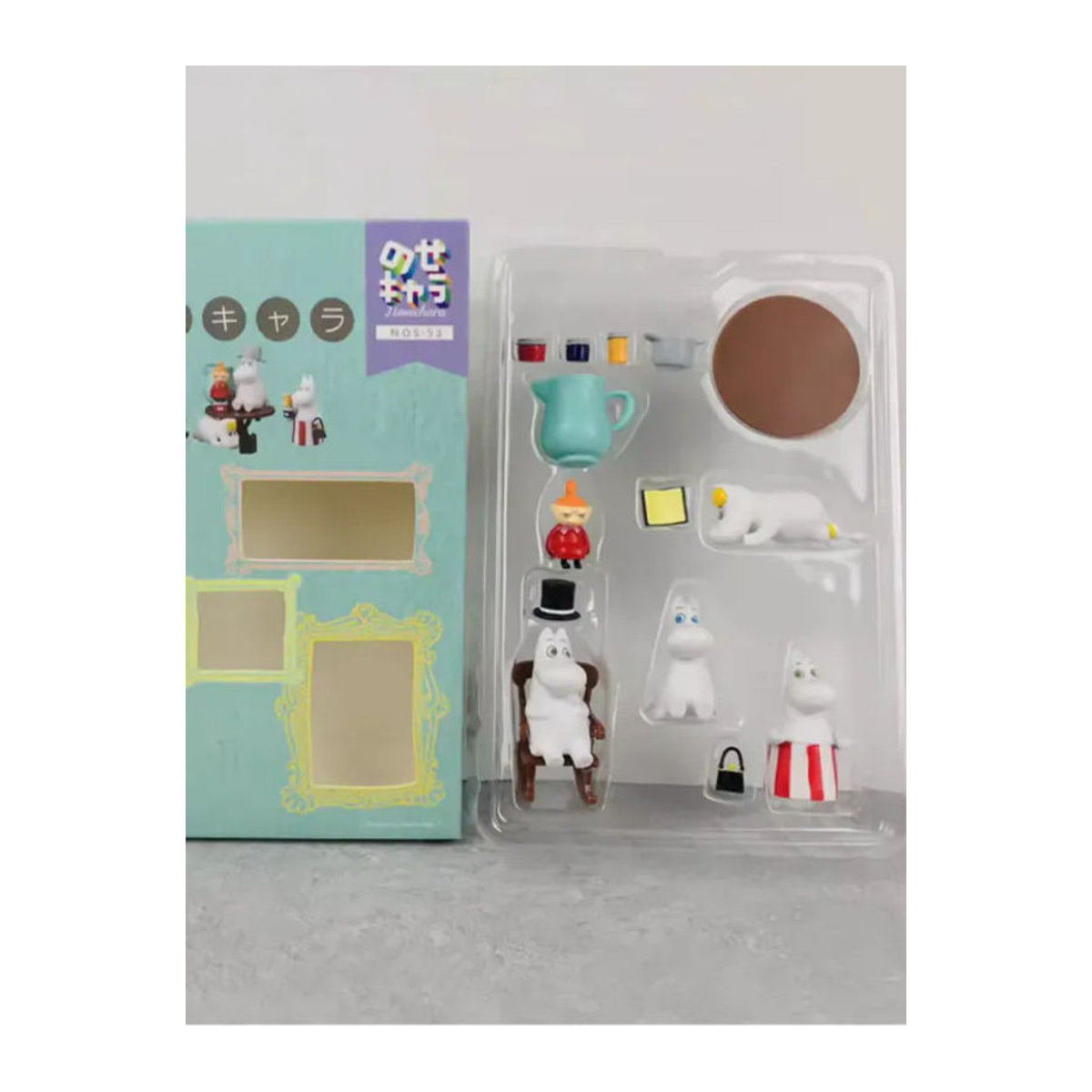 Moomin Stapelbare Sammelfiguren Moomin Schnüffelchen und Mymy aus Kunststoff in Rot und Mehrfarbig als Desktop-Dekoration - Bild 4