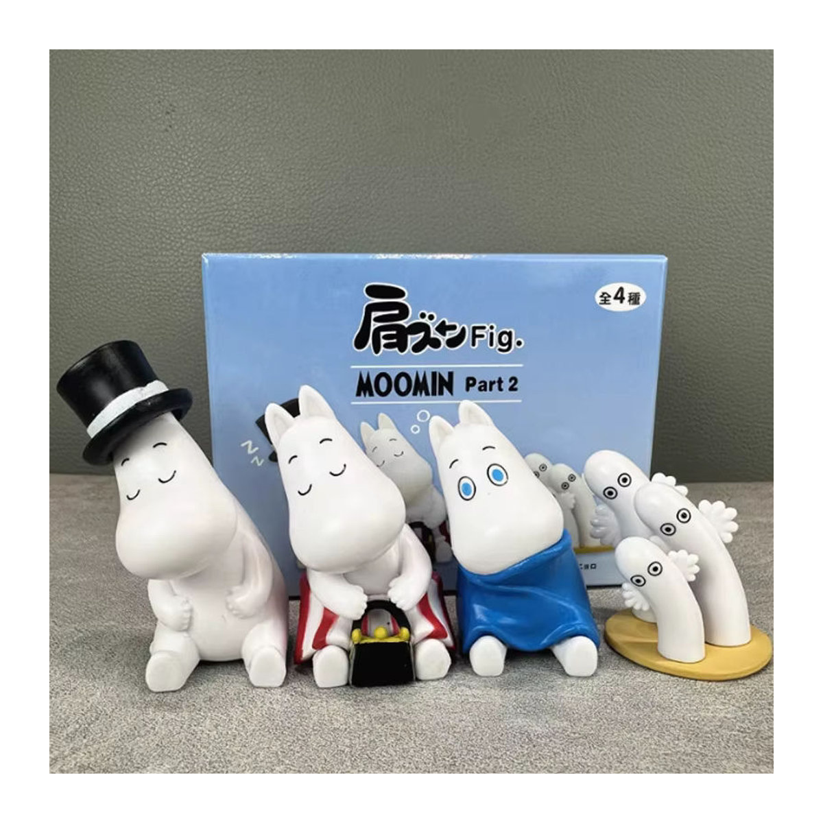 Moomins Blind Box Anime Figur als dekoratives Tischornament aus Kunststoff in Mehrfarbig - Bild 3