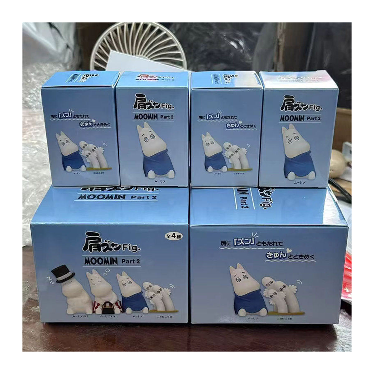 Moomins Blind Box Anime Figur als dekoratives Tischornament aus Kunststoff in Mehrfarbig - Bild 6
