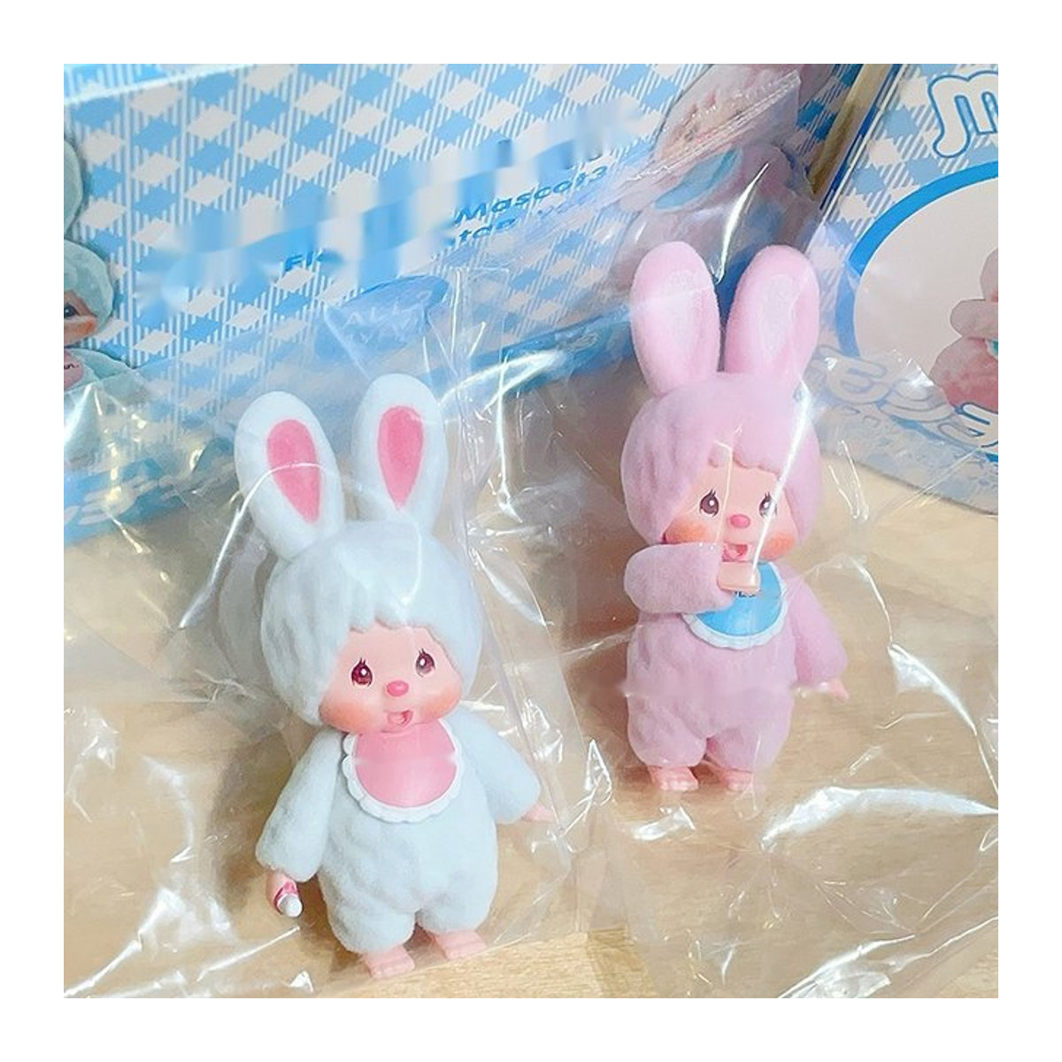 Moqiqi Beflockung Maskottchen Serie Blind Box Japan Limited Edition Action Figur als Desktop Ornament für Kinder in Mehrfarbig - Bild 1