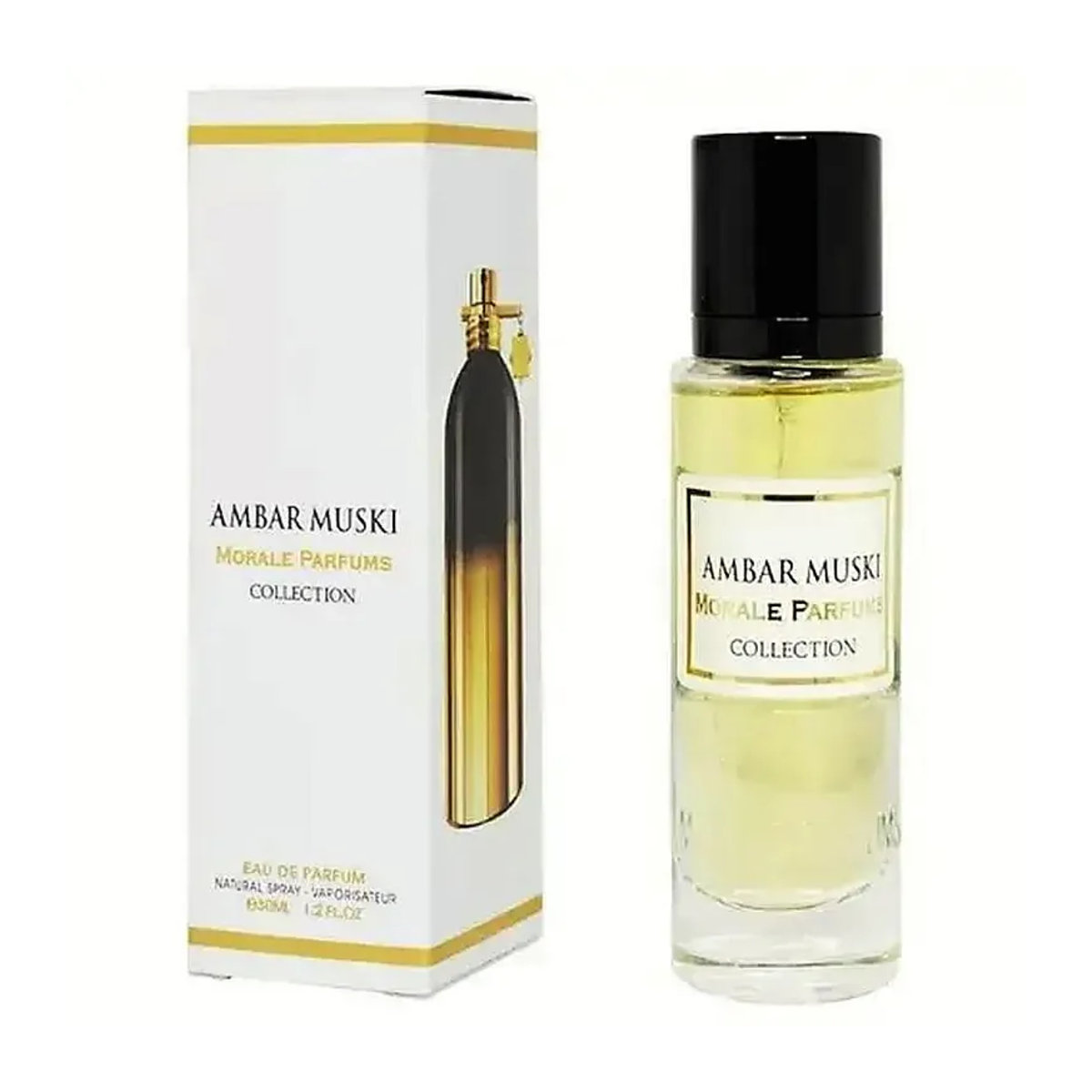 Morale Parfums Ambar Muski Unisex Parfüm mit orientalischem Aroma, 30 ml - Bild 2