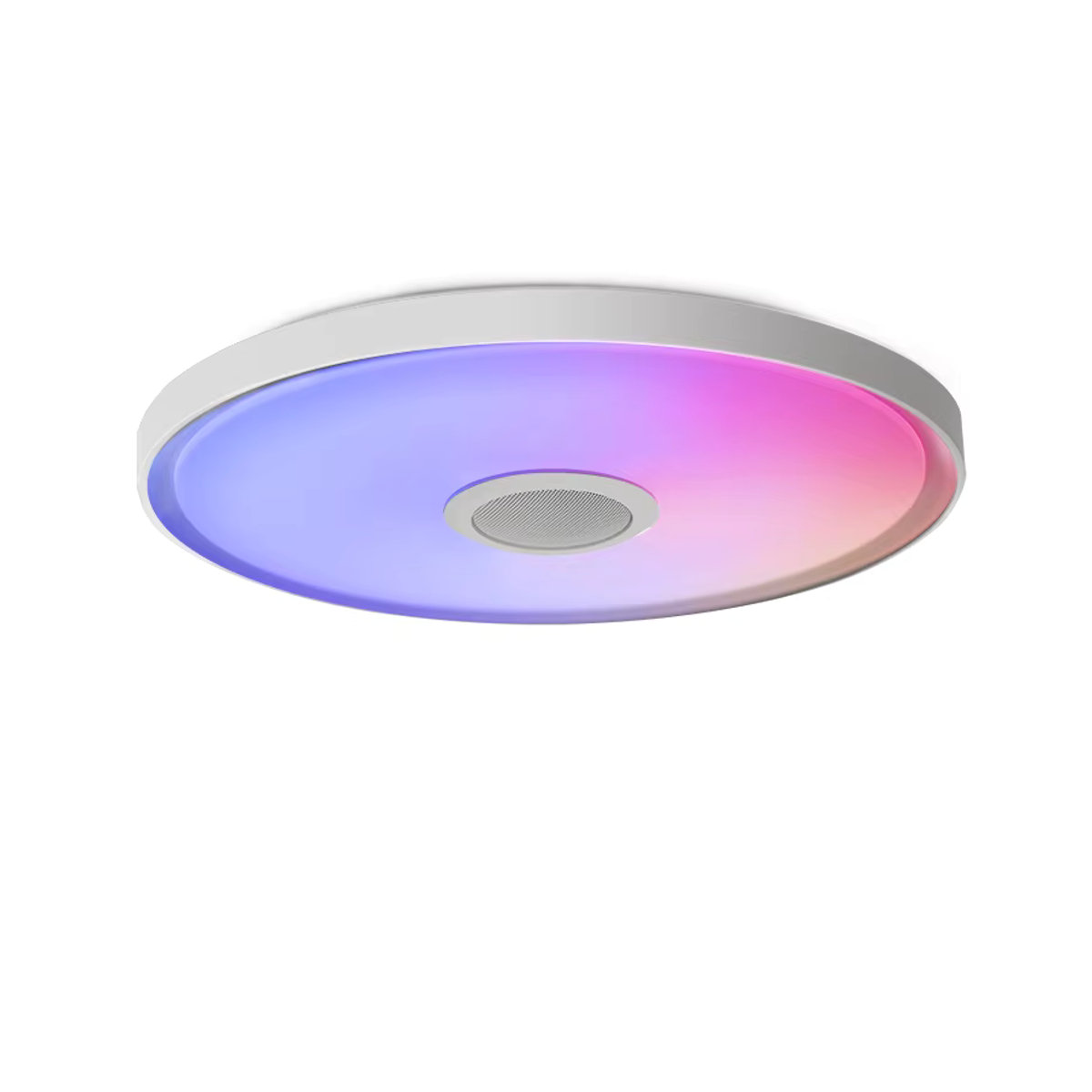 Morden Tuya Smart RGB LED Deckenleuchte mit Lautsprecher, 45W, dimmbar, App-Steuerung und Fernbedienung, runde Deckenlampe in Weiß und Bunt - Bild 7