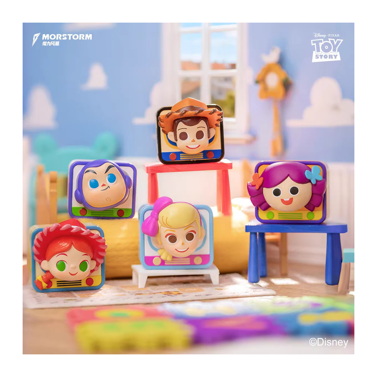 Morstorms Toy Story Musik-Blindbox Buzz Lightyear Desktop-Dekoration mehrfarbig - Bild 2
