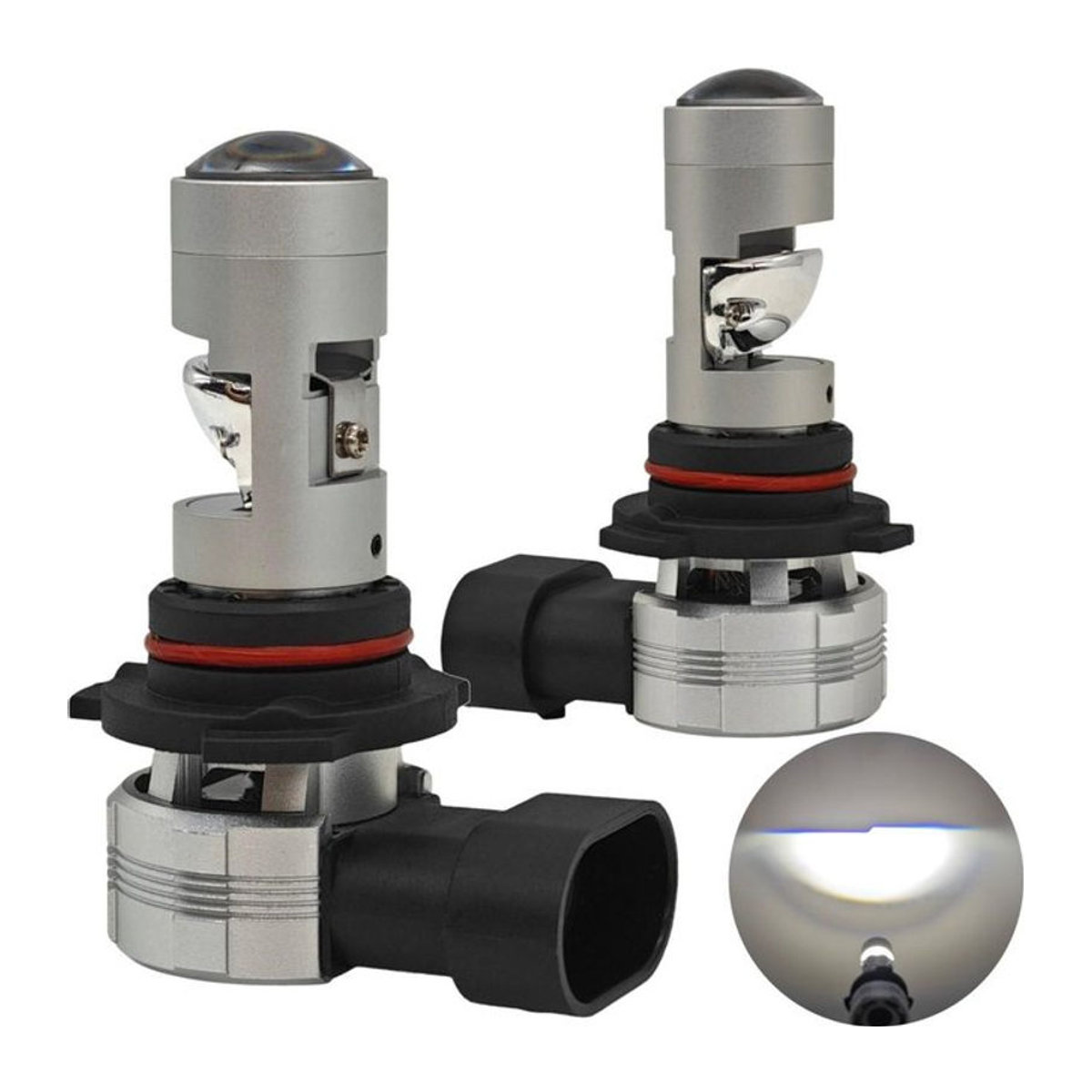 motoLEDy HB4 LED Lampen Set 12-24V Canbus für US-Lampen in Kaltweiß, 2 Stück - Bild 1