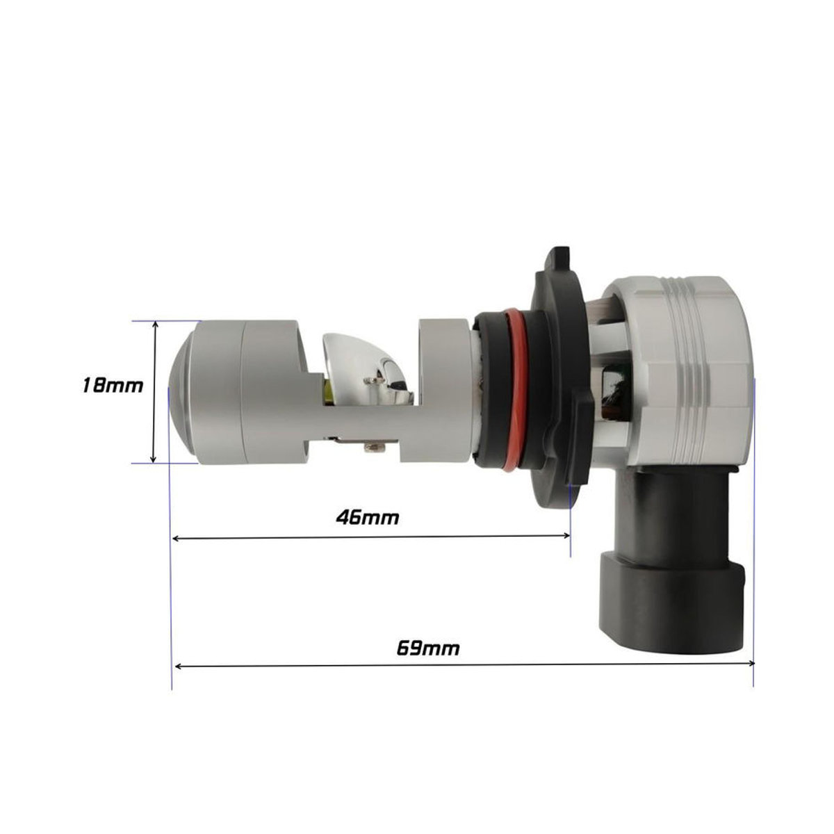 motoLEDy HB4 LED Lampen Set 12-24V Canbus für US-Lampen in Kaltweiß, 2 Stück - Bild 11