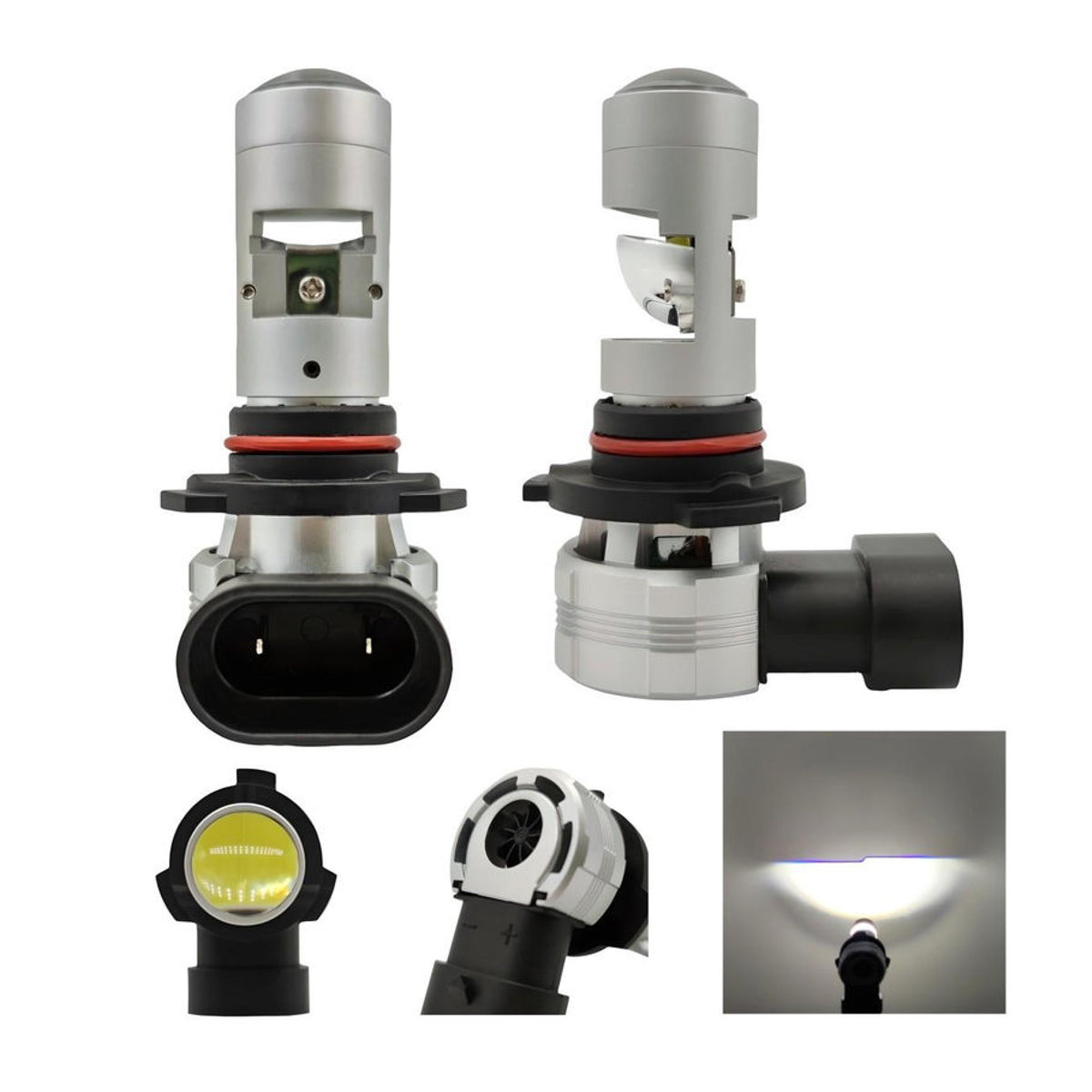 motoLEDy HB4 LED Lampen Set 12-24V Canbus für US-Lampen in Kaltweiß, 2 Stück - Bild 3