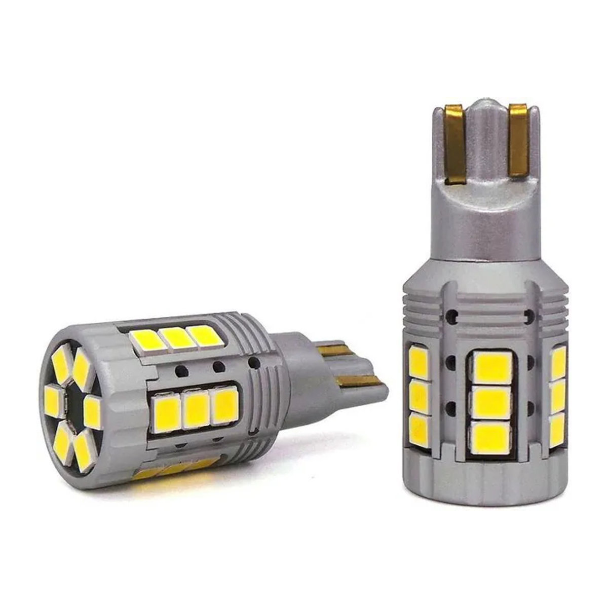 motoLEDy LED-Lampen T15 W16W 12-24V Kaltweiß 2er-Set CANBUS-kompatibel - Bild 1