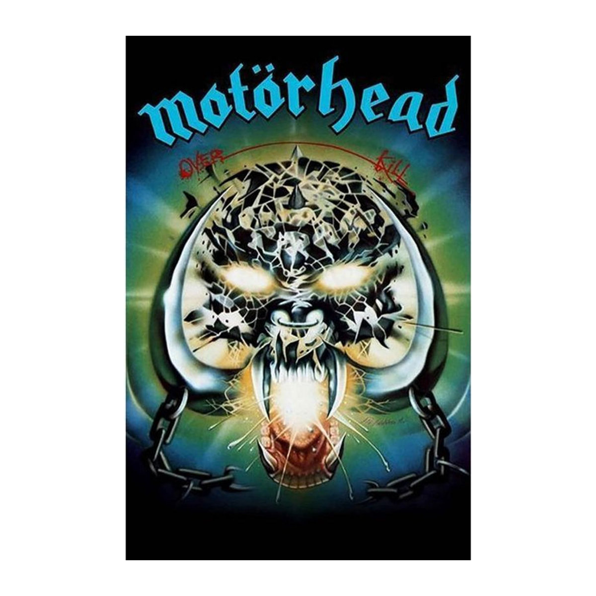 Motorhead Overkill Poster aus Textil, mehrfarbig, Breite: 106 cm - Bild 1