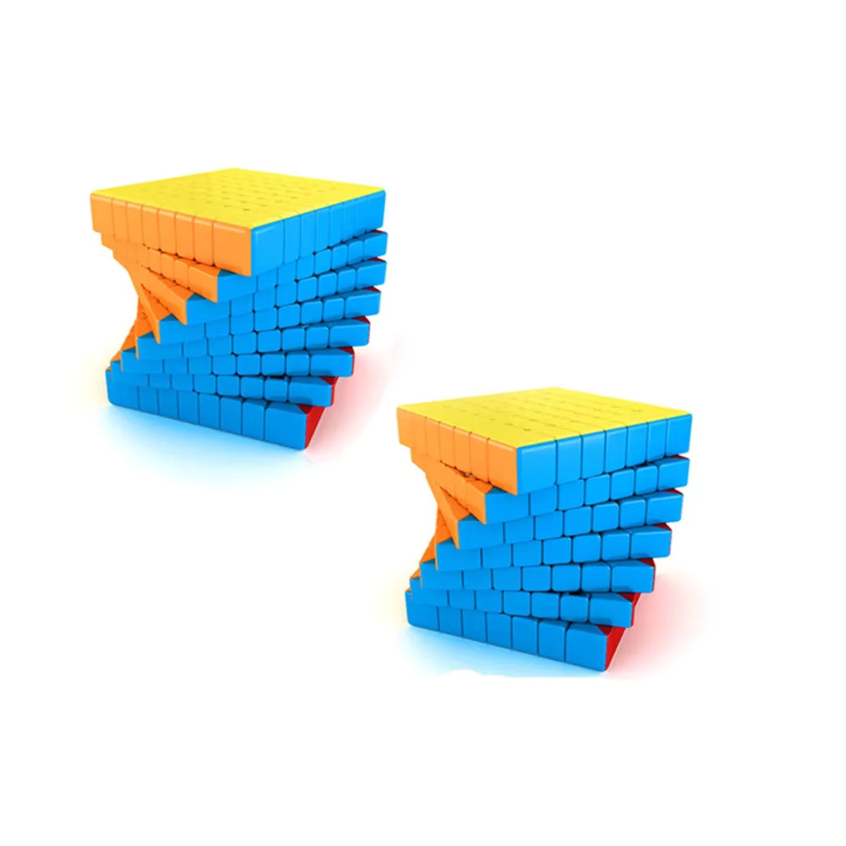 MOYU Meilong Speed Cube Stickerless Zauberwürfel in Bunt für Kinder und Erwachsene - Bild 4