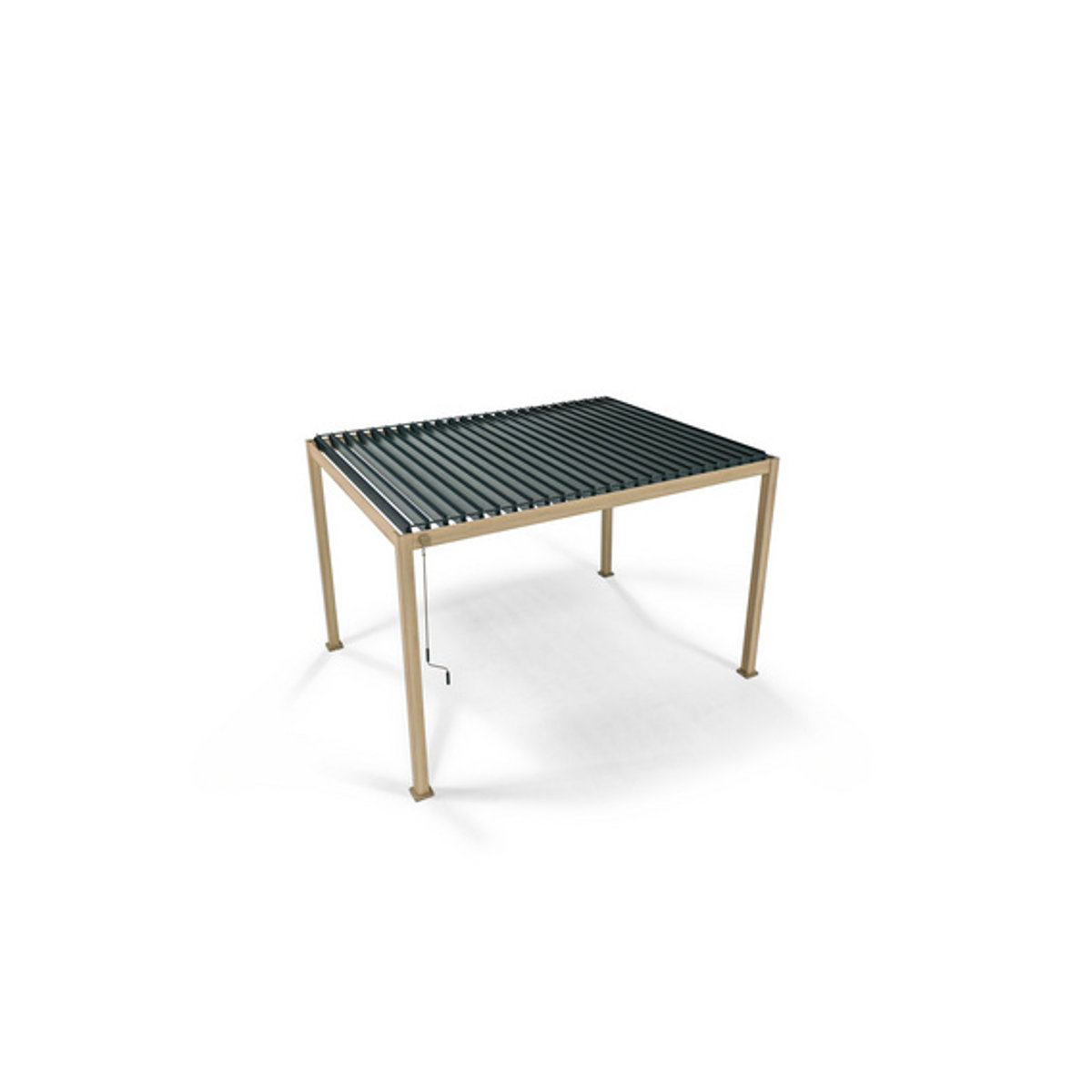 Mr. GARDENER Pergola Classic 111 in Holzoptik Braun, B/T: 400 x 300 cm - Bild 2