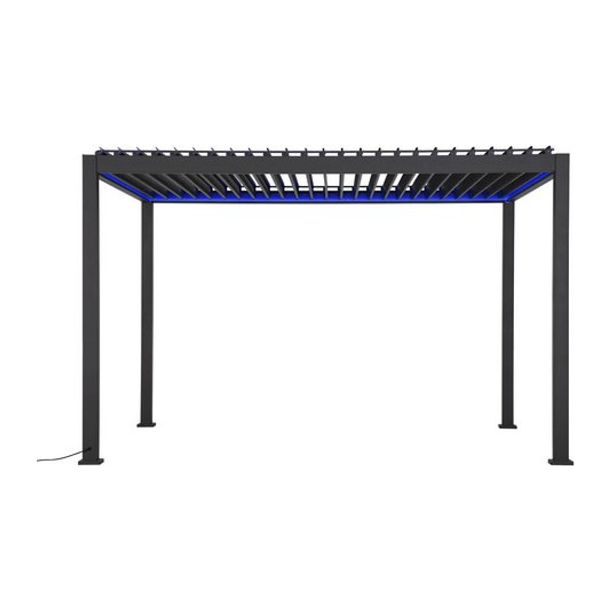 Mr. GARDENER Pergola Deluxe 111 Smart, B/T: 400 x 300 cm, anthrazit-grau - Bild 1