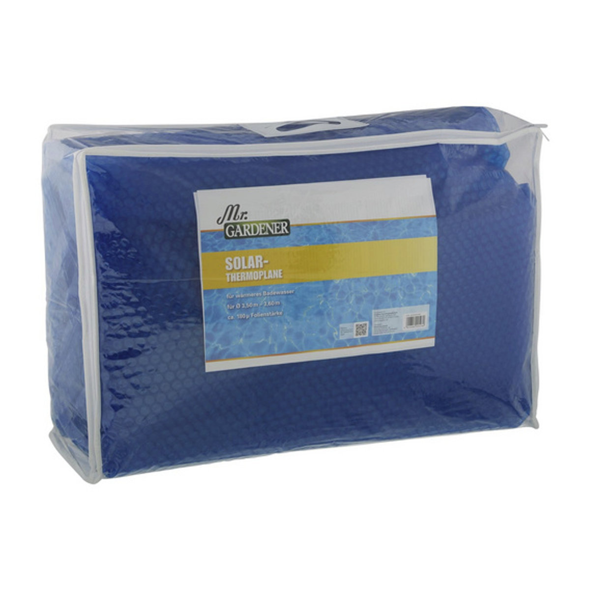 Mr. GARDENER Solarabdeckplane aus Polyethylen (PE) in Blau, Breite: 360 cm - Bild 2