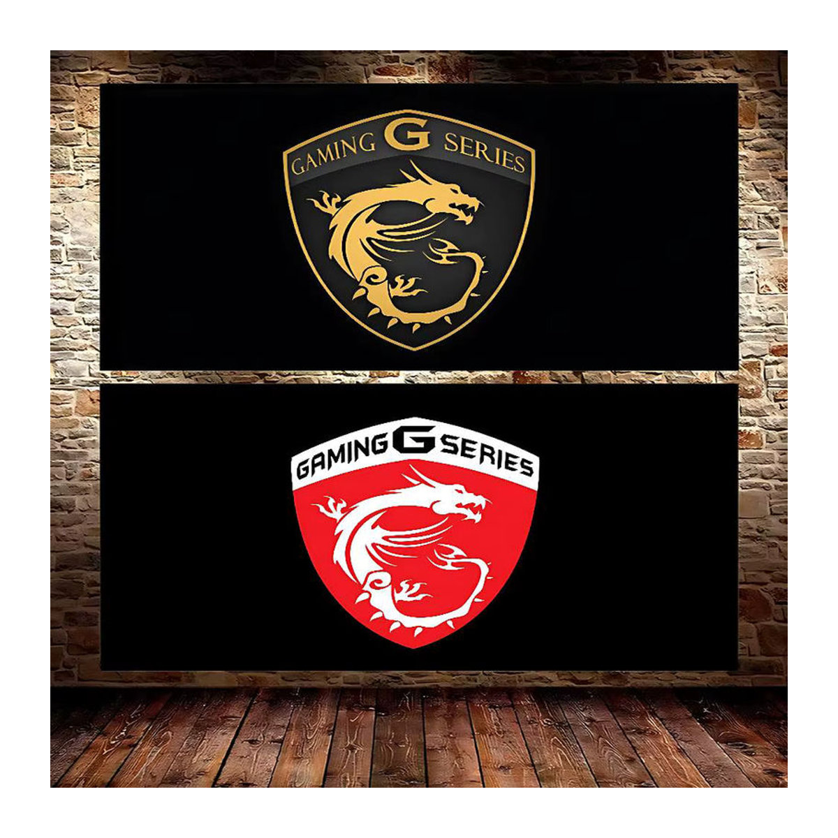 Msi Gaming Flagge aus Textil in Mehrfarbig als dekorativer Wandteppich für Zimmer, Garage oder Outdoor, Rechteckig, B: 70 cm, H: 50 cm - Bild 2