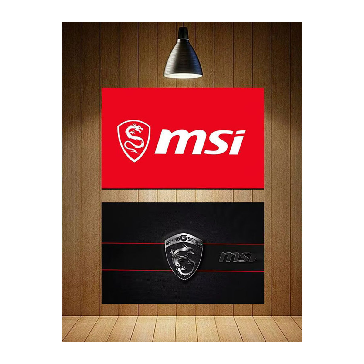 Msi Gaming Flagge aus Textil in Mehrfarbig als dekorativer Wandteppich für Zimmer, Garage oder Outdoor, Rechteckig, B: 70 cm, H: 50 cm - Bild 6