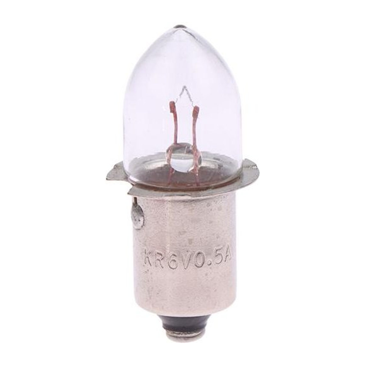 Mudi LED Ersatzbirne P13.5S im Retro-Stil für Taschenlampen und Arbeitslampen 6V 0,5A - Bild 1
