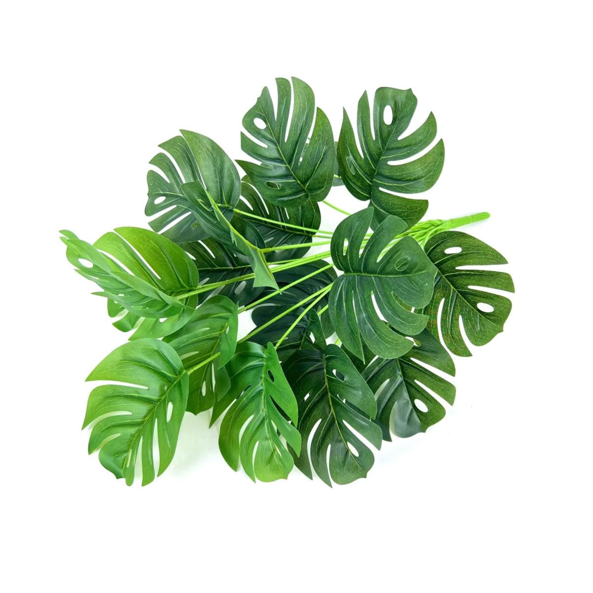 MUFU Künstliche Monstera Pflanze in Grün, Tropische Palme im Topf als Dekoration für drinnen und draußen, Höhe: 73,66 cm - Bild 5