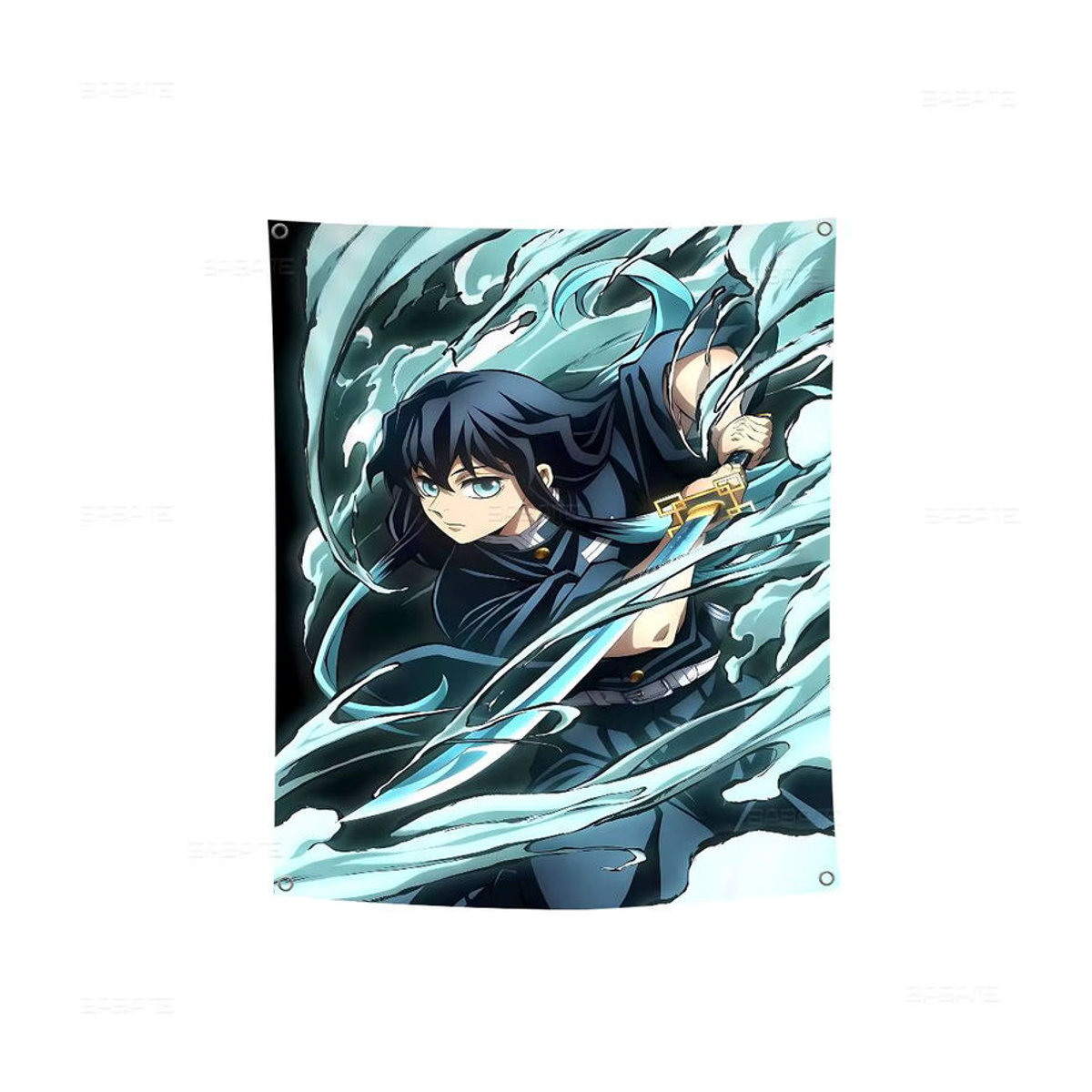Muichiro Tokito Wandbehang von Beast Kingdom, mehrfarbiger Textil-Banner mit Porträt, B/H: 50 x 70 cm - Bild 7