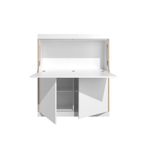 Müller Möbelwerkstätten Flai Home Office Sekretär Modern Minimalistisch Weiß
