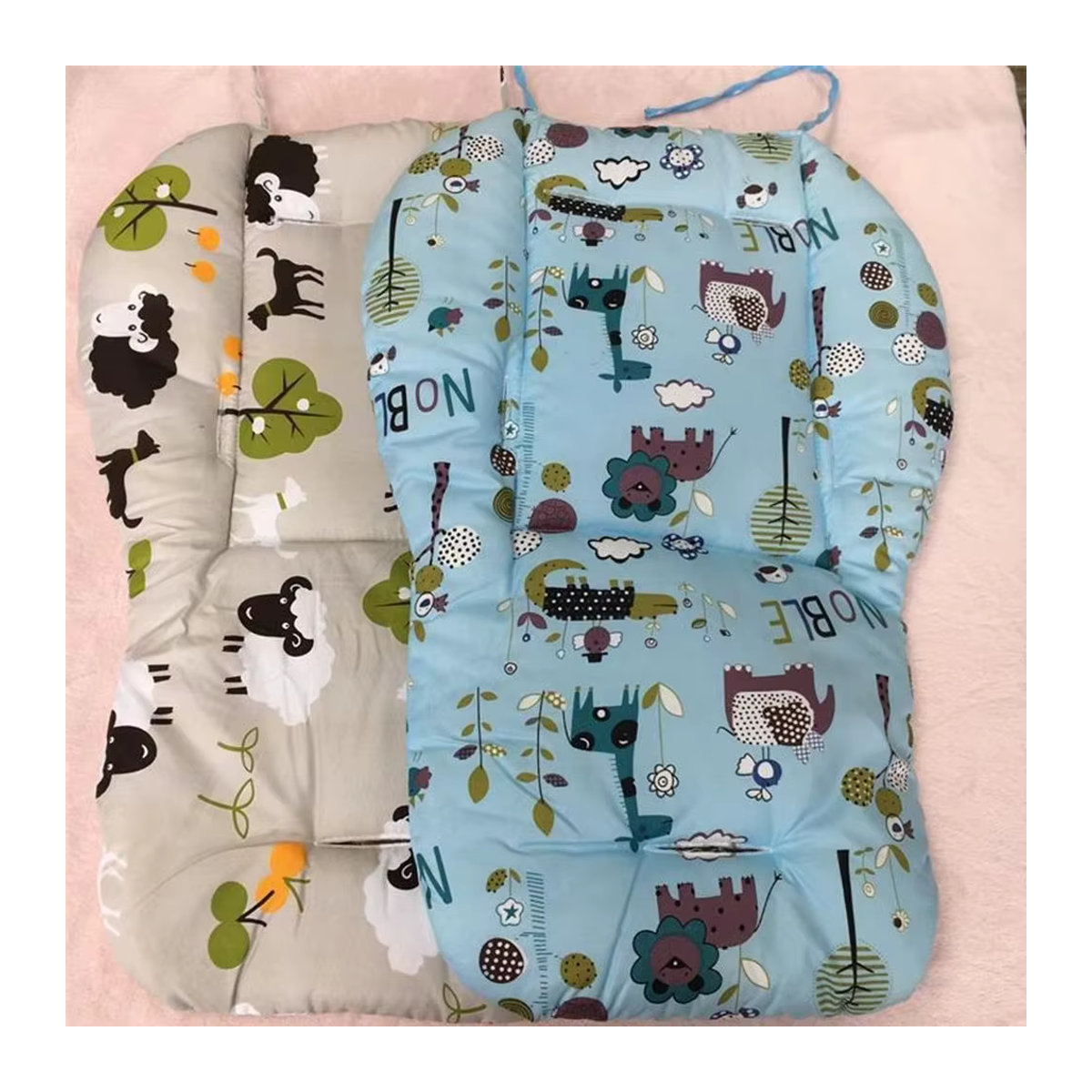 Multifunktionales Baby Esszimmerstuhl Kissen mit Cartoon-Print in Mehrfarbig - Bild 2