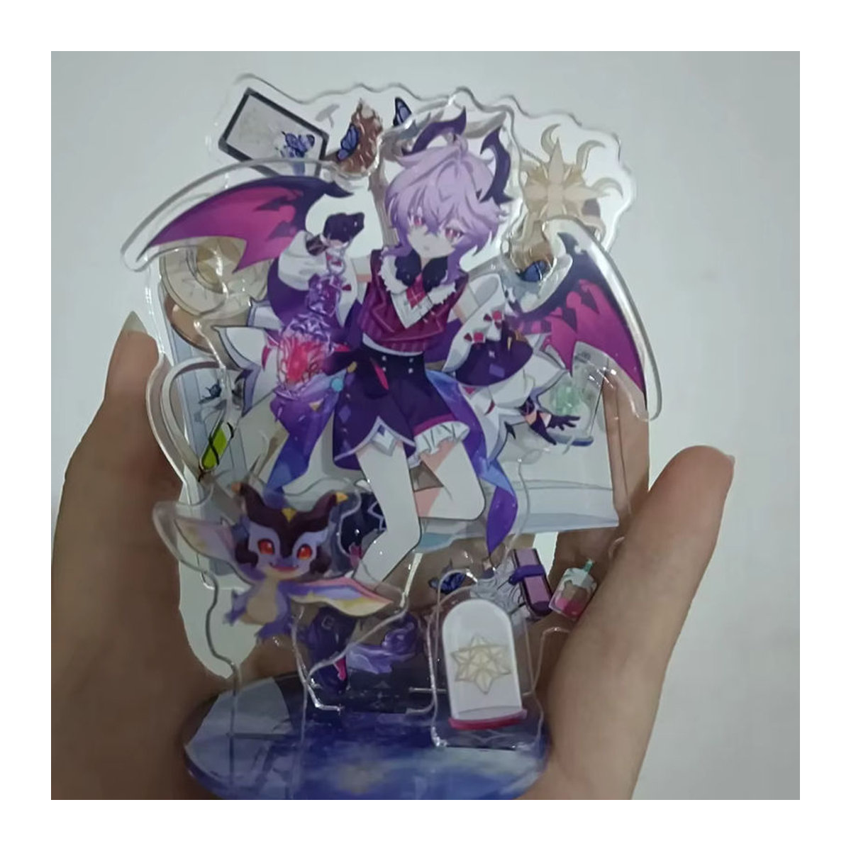 MUSEXINGQIU Genshin Impact Durin Acryl Aufsteller Mehrfarbig Dekorative Cartoon Figur für Desktop und Sammlung - Bild 2