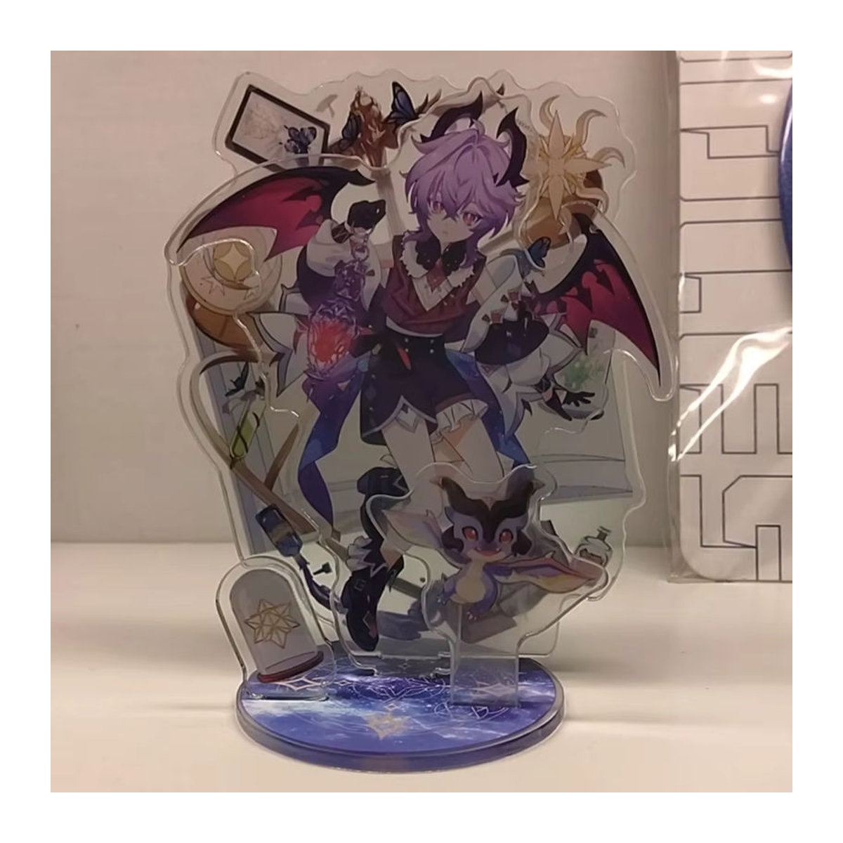 MUSEXINGQIU Genshin Impact Durin Acryl Aufsteller Mehrfarbig Dekorative Cartoon Figur für Desktop und Sammlung - Bild 3