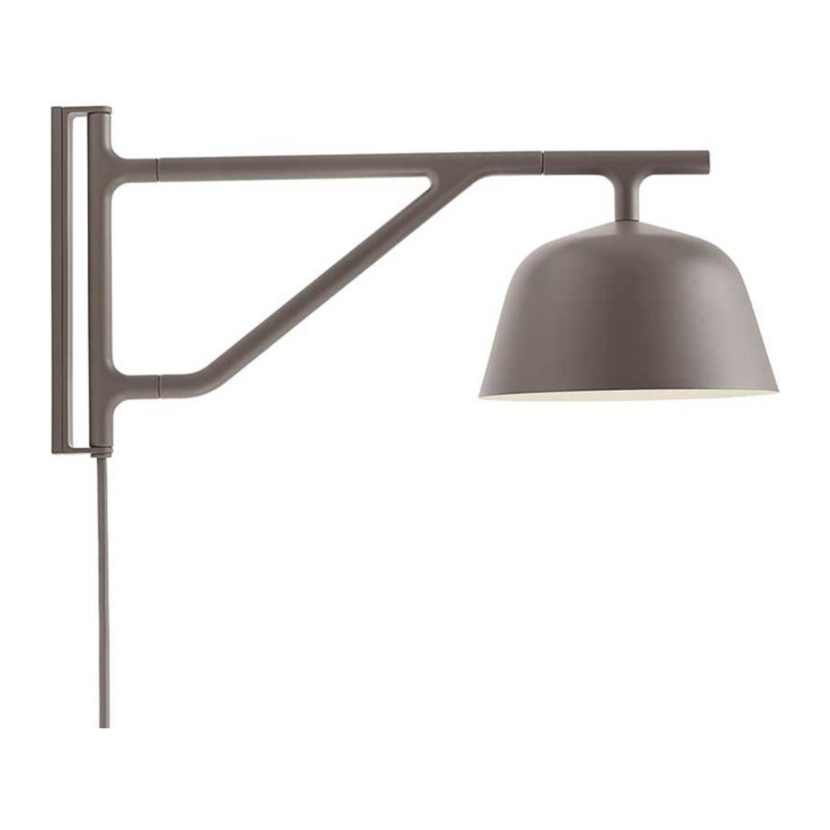 Muuto Ambit Wandleuchte aus Aluminium in Taupe meliert für GX53 Leuchtmittel - Bild 1