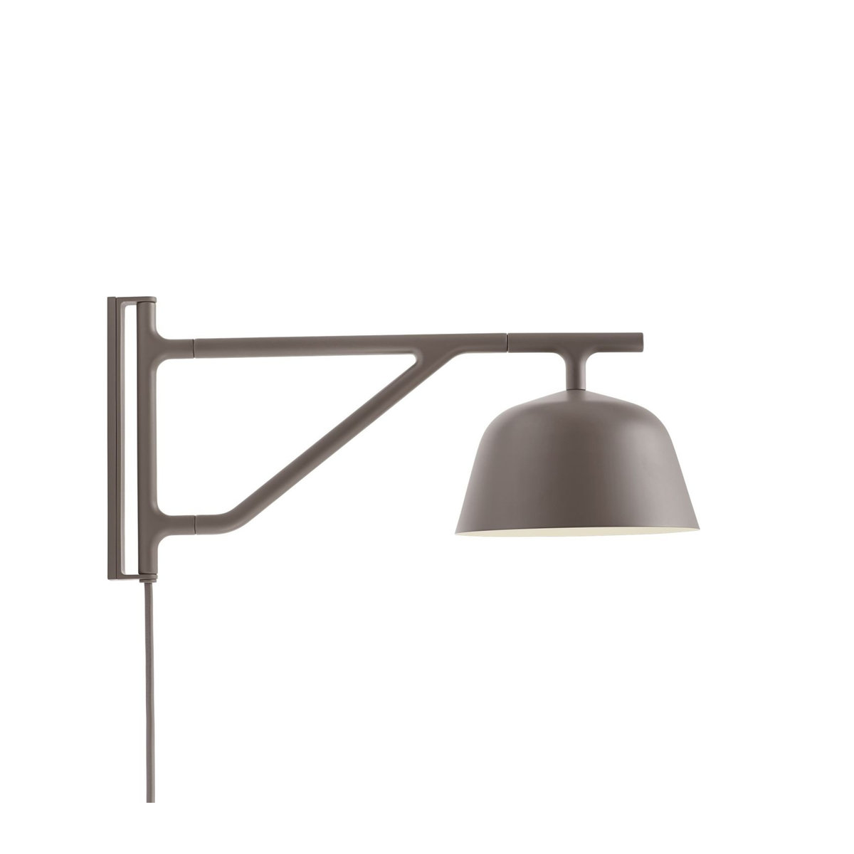 Muuto Ambit Wandleuchte aus Aluminium in Taupe meliert für GX53 Leuchtmittel - Bild 2