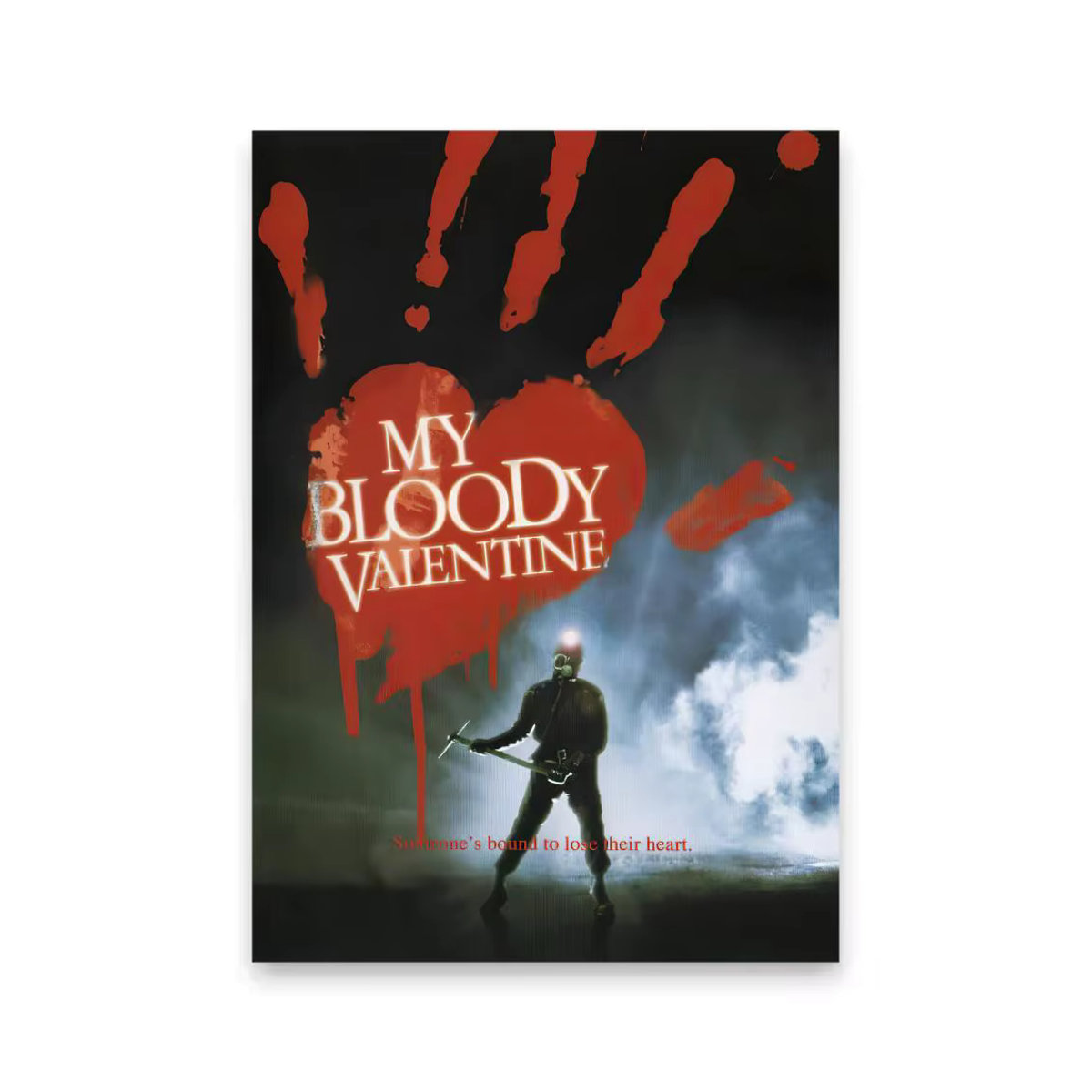 My Bloody Valentine Loveless Wandbild aus PVC in Schwarz und Mehrfarbig, Typografie Kunst Wanddeko für die Wandmontage - Bild 5