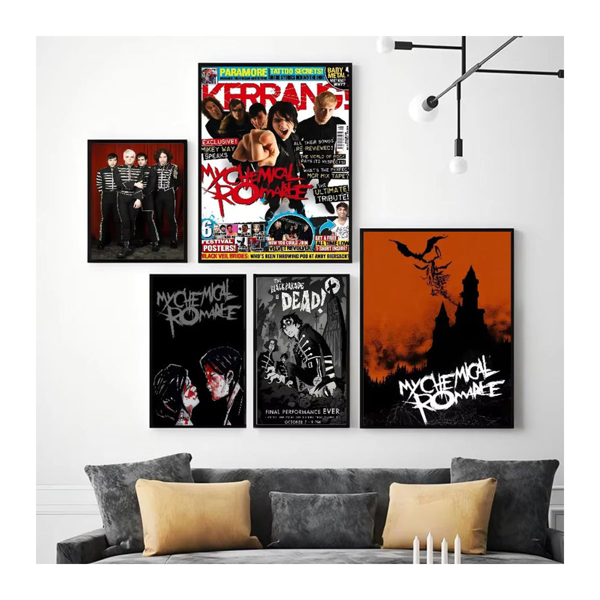 My Chemical Romance Rock Band Poster als mehrfarbiger Papierdruck für deine Wanddekoration - Bild 2