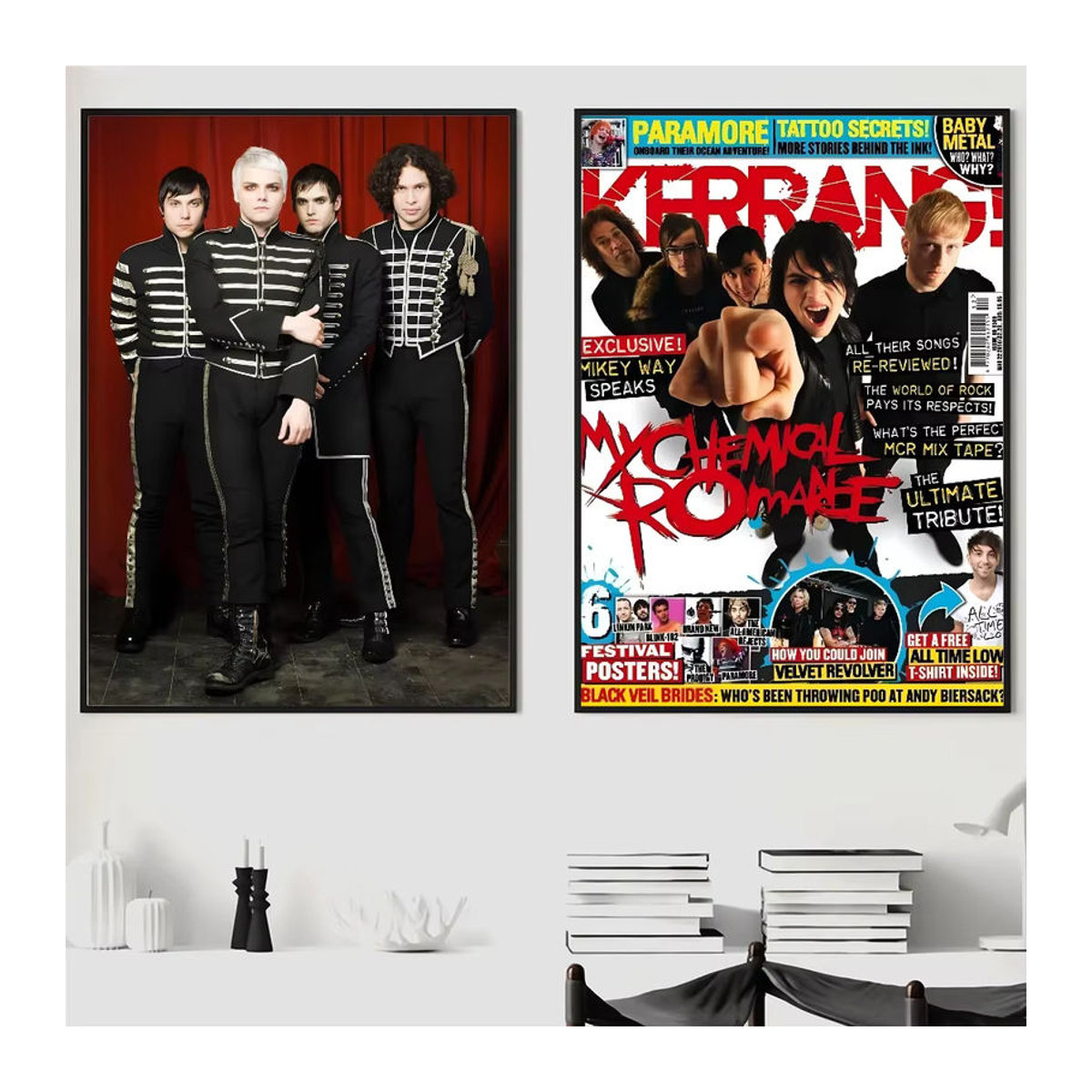 My Chemical Romance Rock Band Poster als mehrfarbiger Papierdruck für deine Wanddekoration - Bild 4