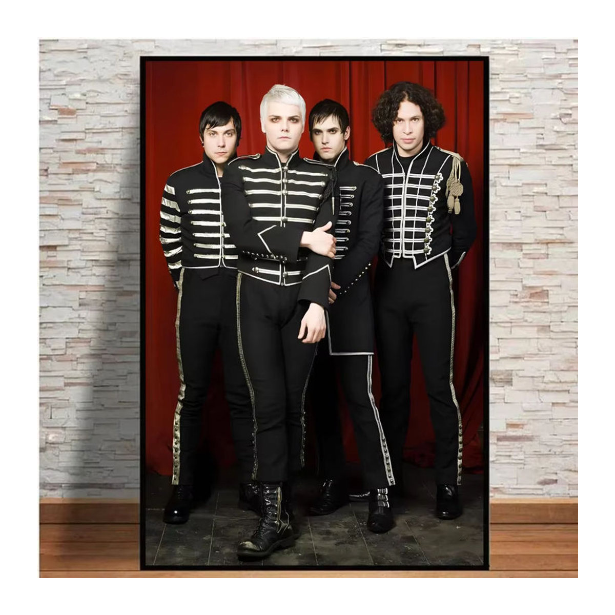 My Chemical Romance Rock Band Poster als mehrfarbiger Papierdruck für deine Wanddekoration - Bild 5