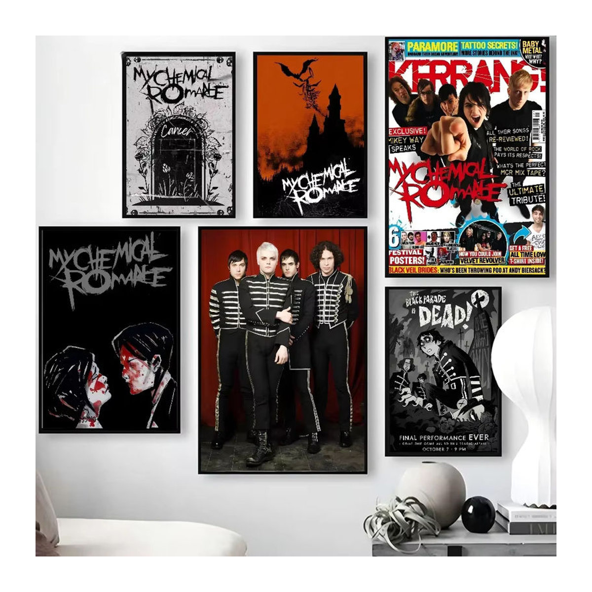 My Chemical Romance Rock Band Poster als mehrfarbiger Papierdruck für deine Wanddekoration - Bild 6