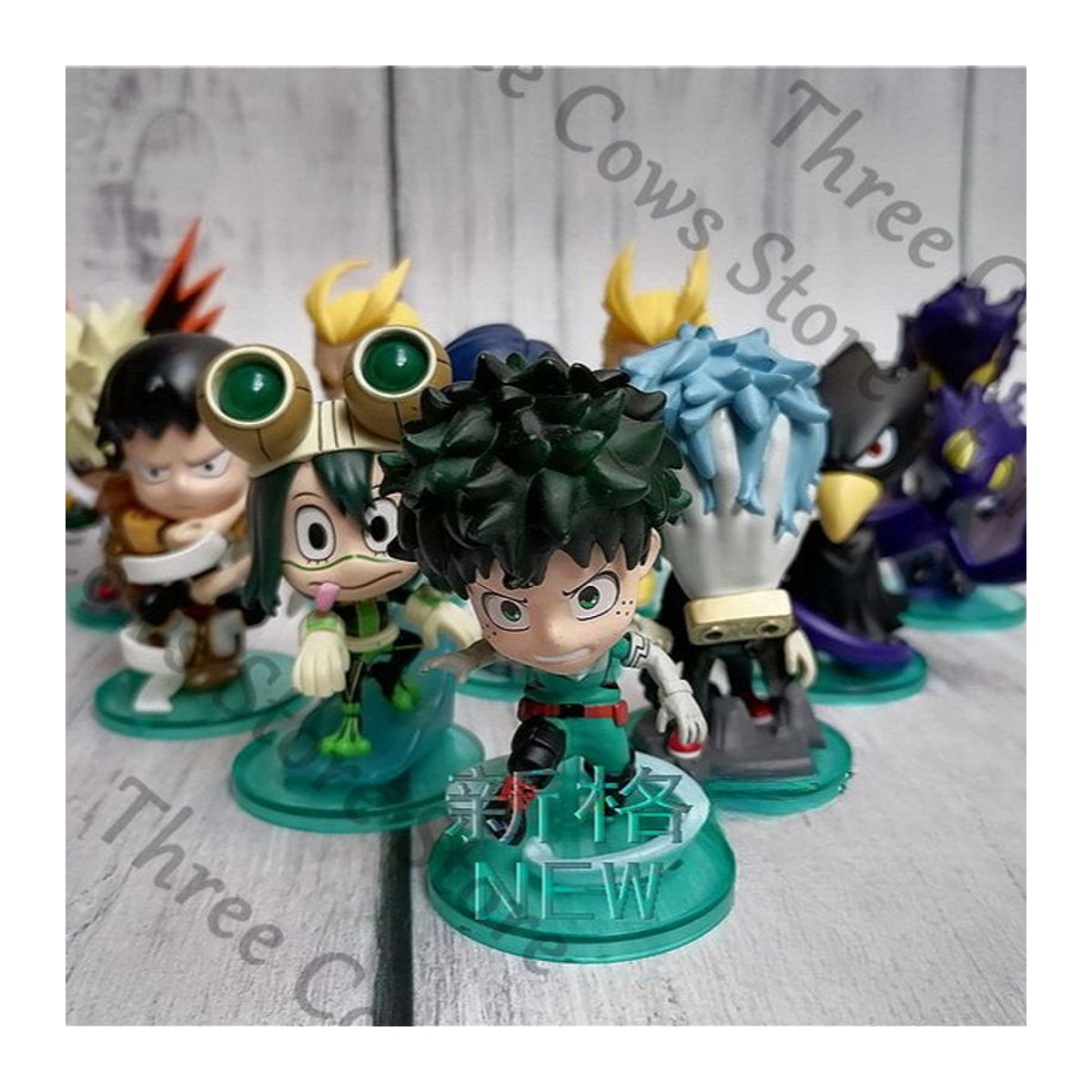 My Hero Academia Anime Cosplay Figuren Modell Set TLIT mehrfarbig aus Kunststoff - Bild 1