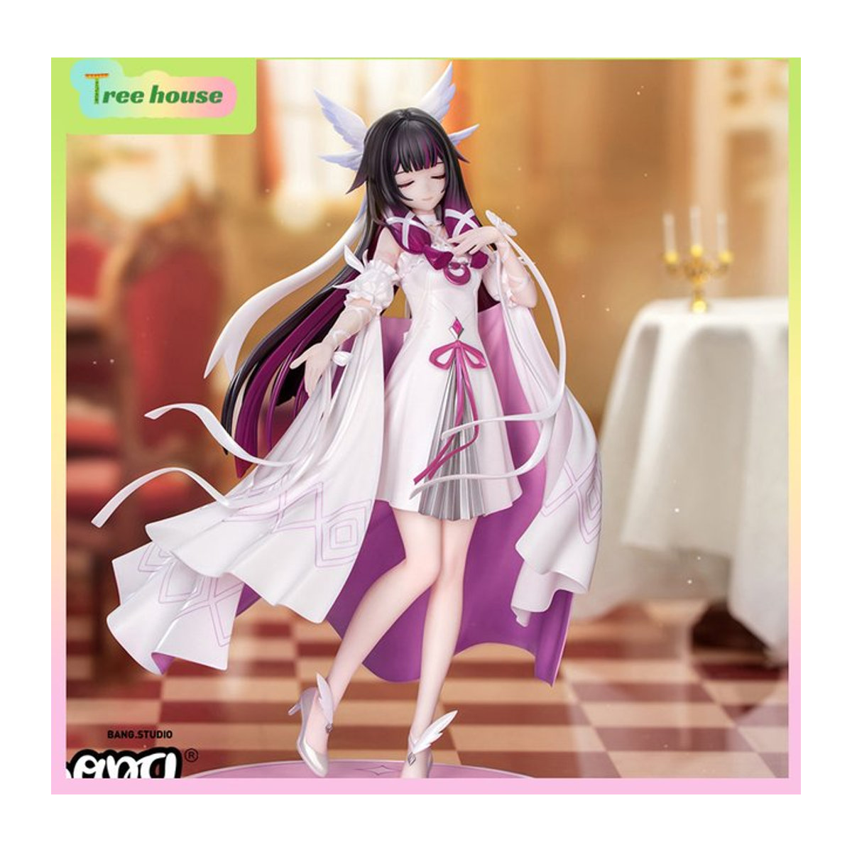 Myethos GIFT+ Genshin Impact Columbina Carnival Gathering 1/8 Anime-Figur in Weiß - Bild 1