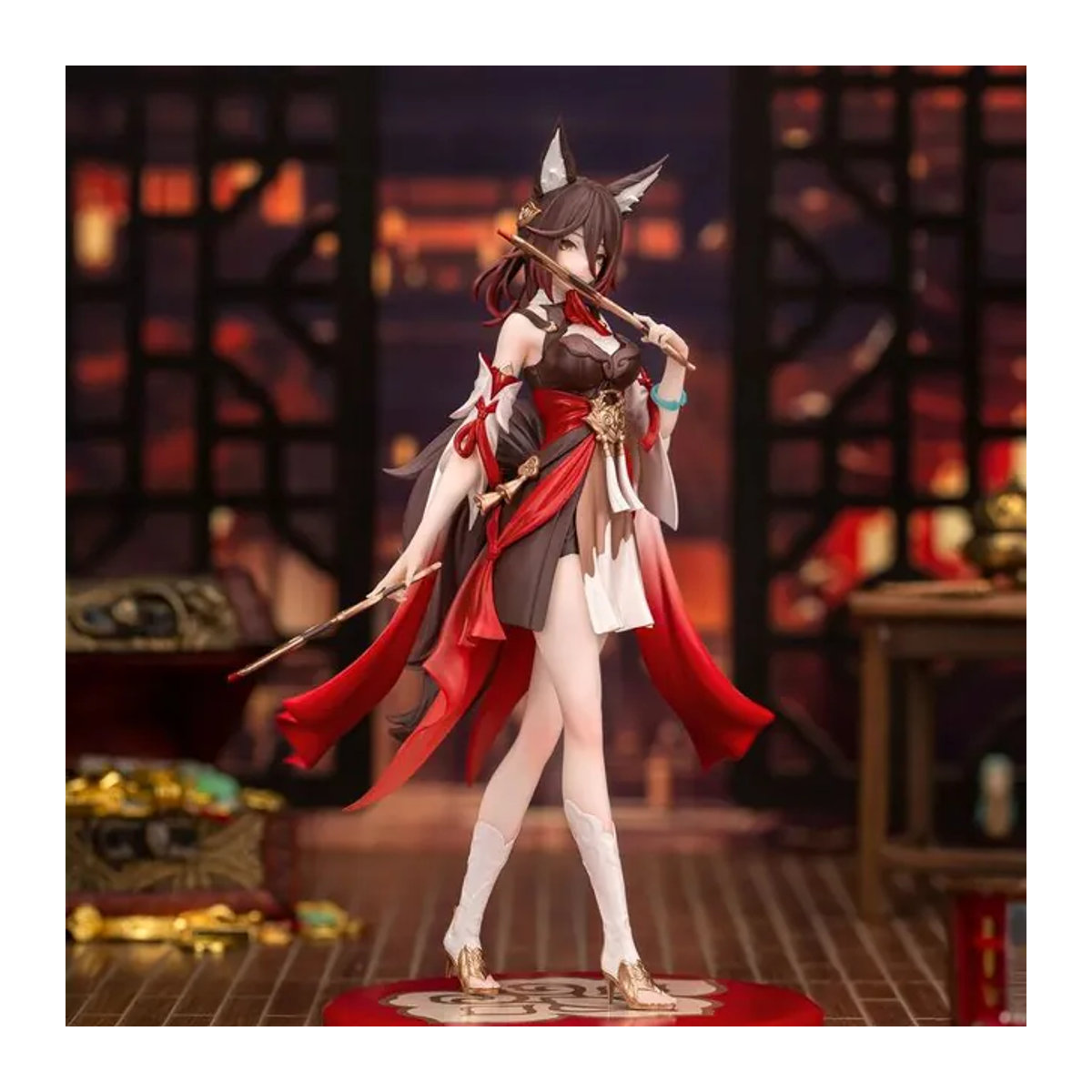 Myethos Honkai Star Rail Tingyun Actionfigur aus Kunststoff in Rot - Bild 1