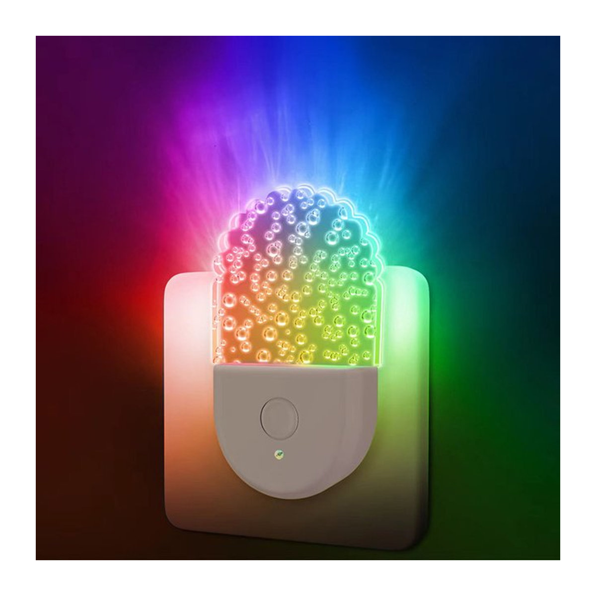 Mzvul RGB LED Nachtlicht mit Farbwechsel und Dämmerungssensor in Bunt - Bild 1