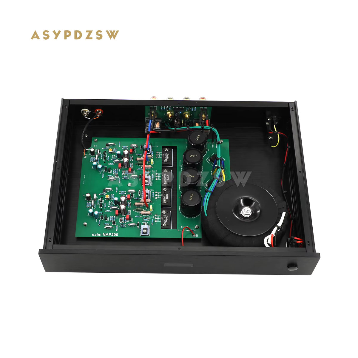 NAIM HIFI NAP200 Klasse AB Leistungsverstärker in Schwarz mit 75W+75W an 8 Ohm und Lautsprecher-Schutz - Bild 3