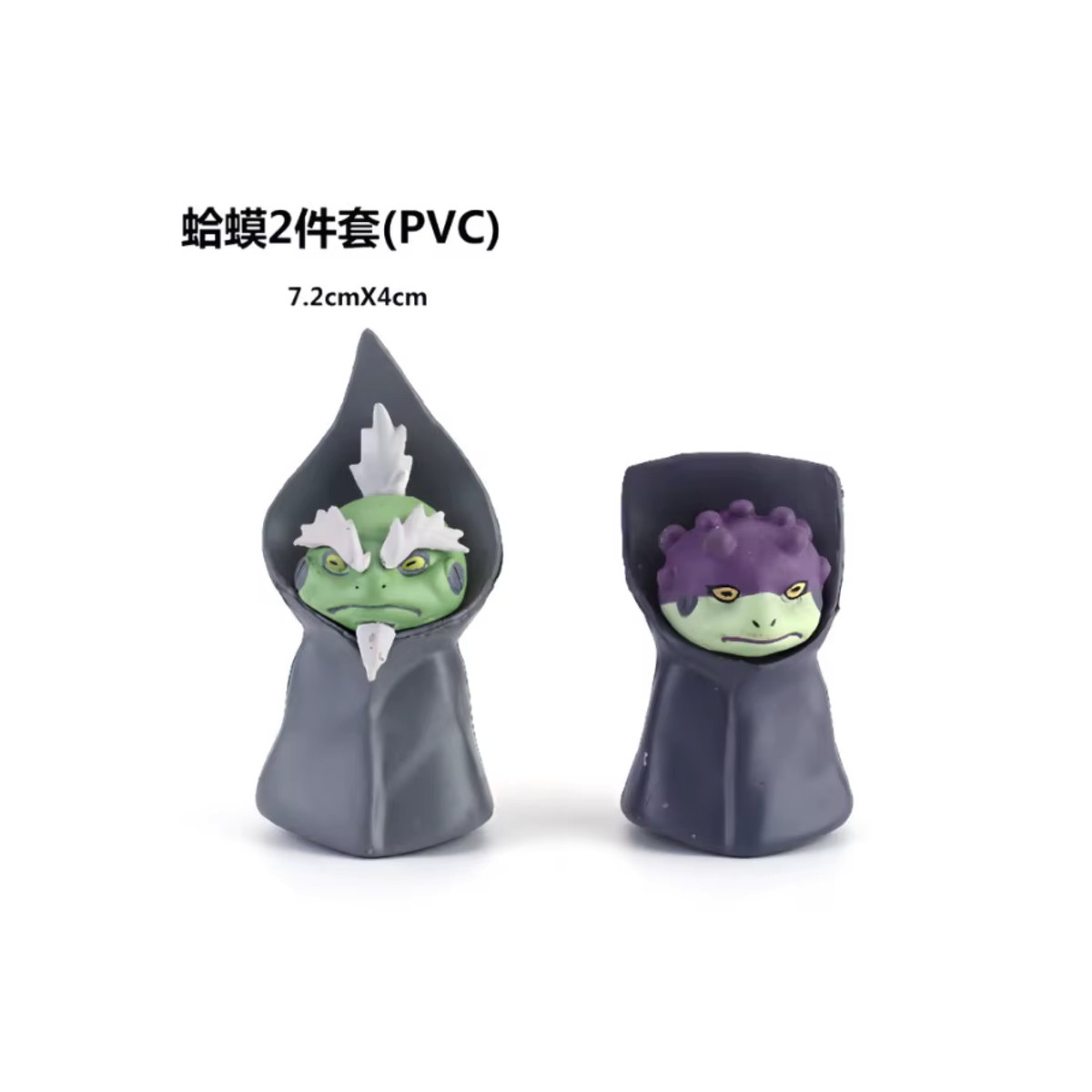 Naruto Anime Figur Kröte Fee aus PVC als Desktop Ornament, mehrfarbig, Höhe: 5,5 cm - Bild 4
