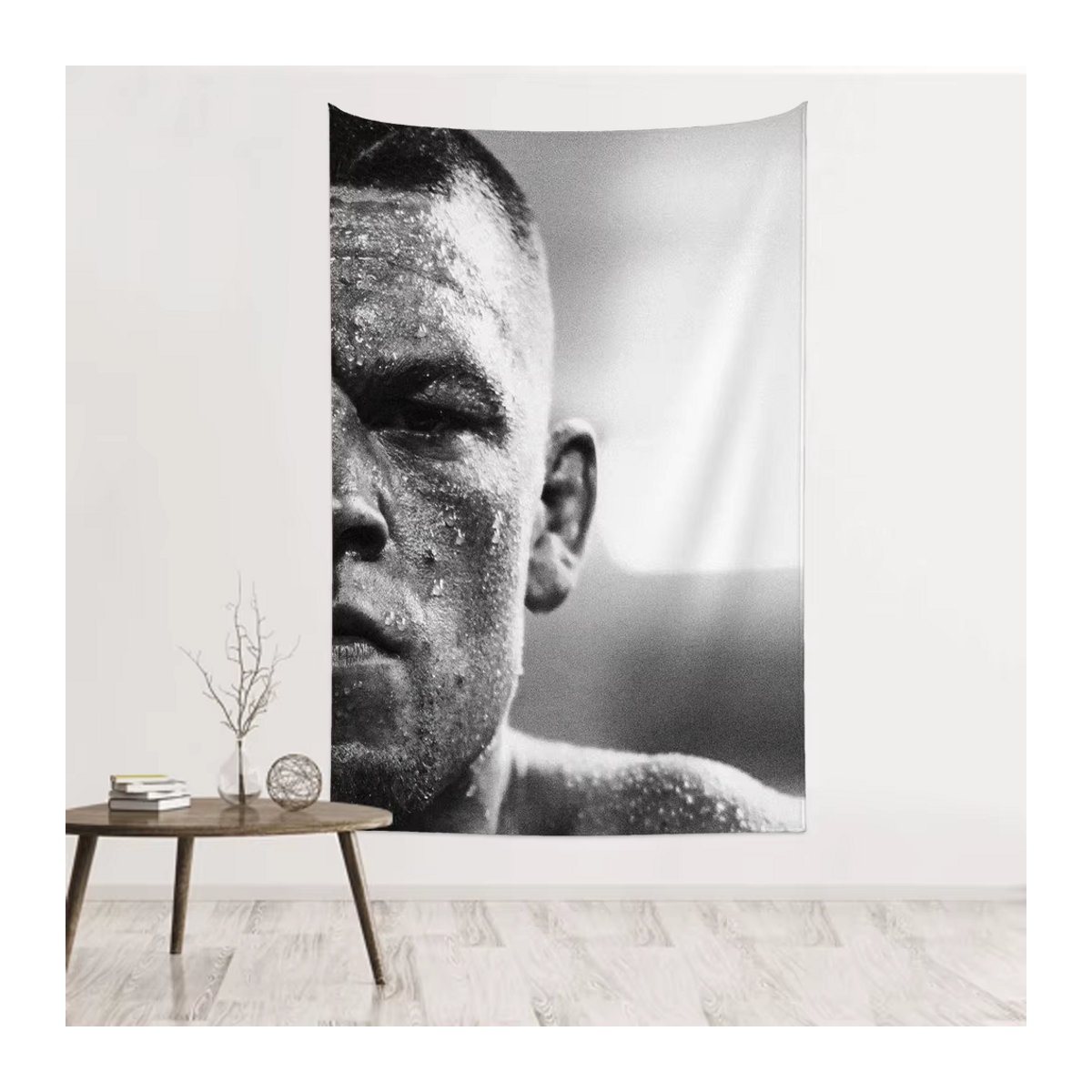 Nate Attack Comics Titans D-Diaz Wandbehang Textil mehrfarbig B/H: 70 x 70 cm - Bild 4