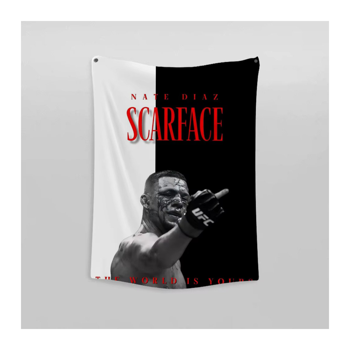 Nate Attack Comics Titans D-Diaz Wandbehang Textil mehrfarbig B/H: 70 x 70 cm - Bild 6