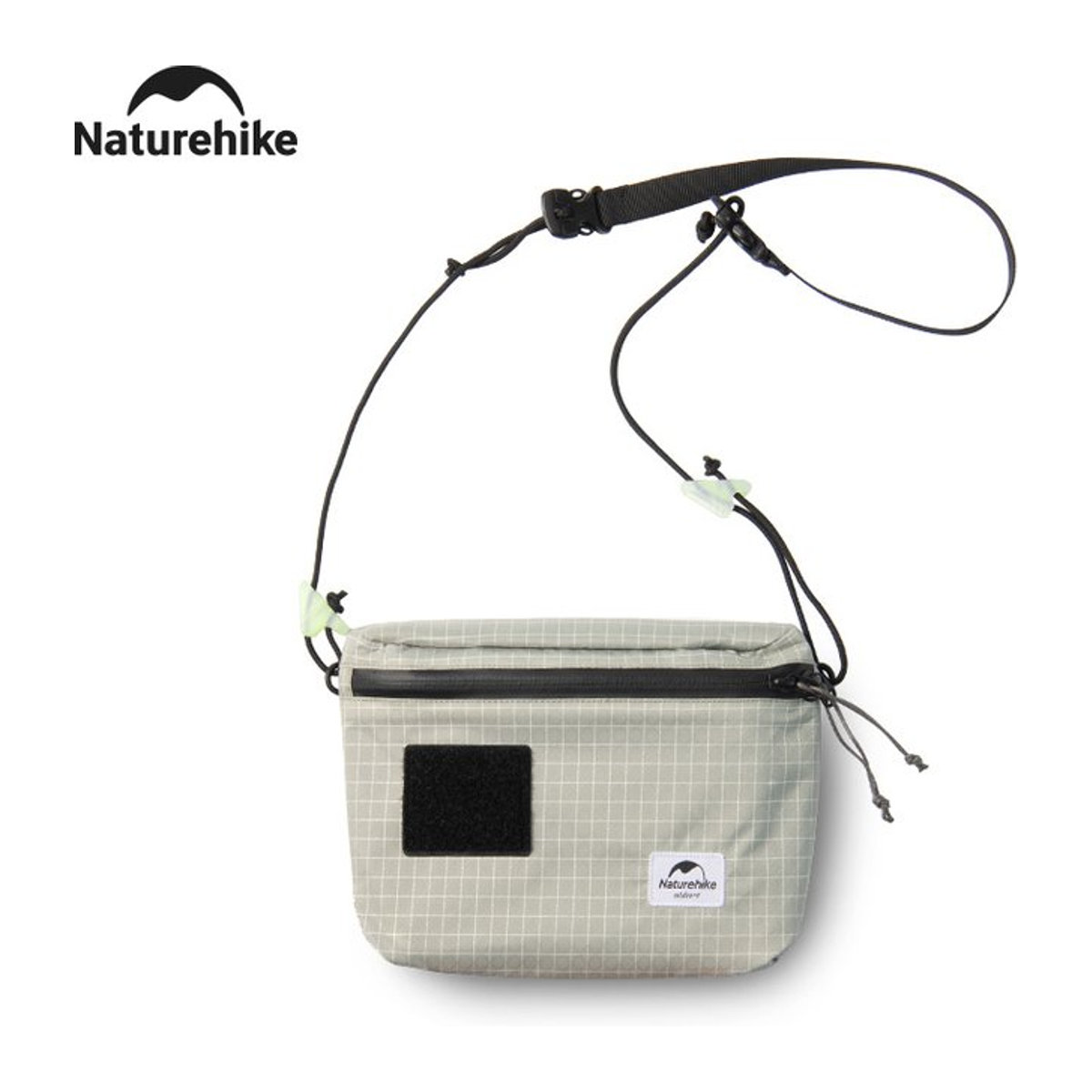 Naturehike Mia Tragbare Brusttasche mit 3L Kapazität für Outdoor und Radfahren in Schwarz oder Beige - Bild 1