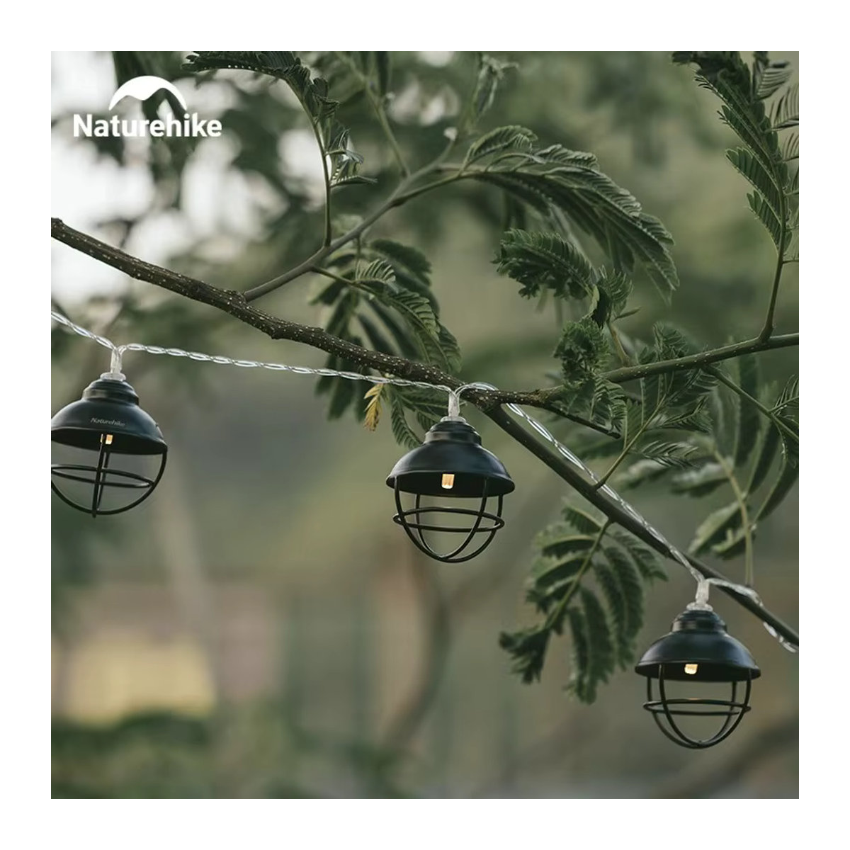 Naturehike Ultraleichte Hängende Zeltlampe für Outdoor und Camping mit 170 cm Lichtschlauch, Wasserdichtes Atmosphärelicht mit Batteriebetrieb - Bild 4