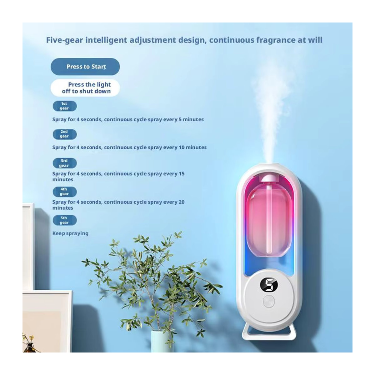 Natürliche ätherische Pflanzenöle in verschiedenen Düften für ein langanhaltendes und erfrischendes Aroma, mehrfarbig - Bild 5
