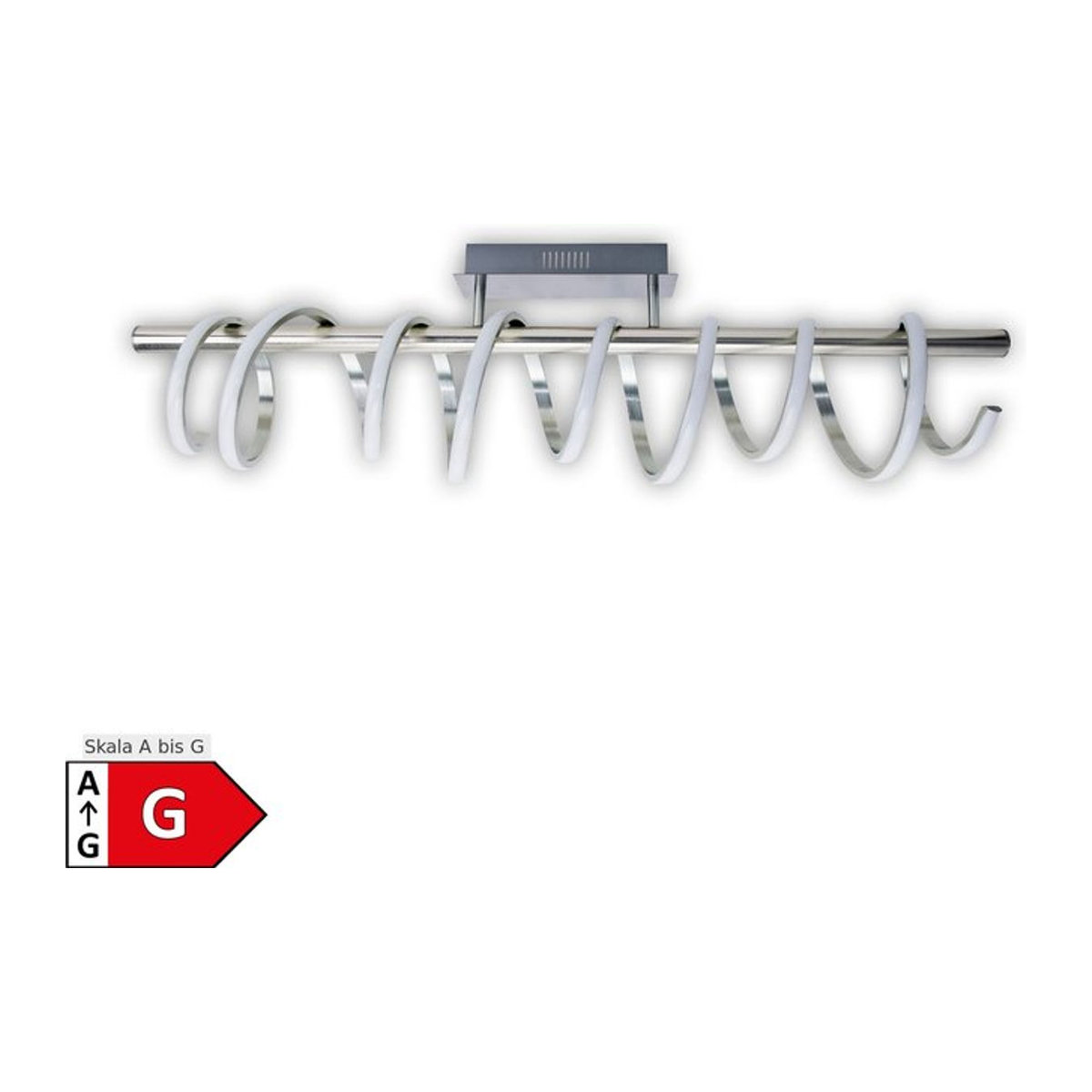 Näve LED Deckenleuchte Belleza in Silber, B/H/L: 20 x 27 x 100 cm - Bild 1
