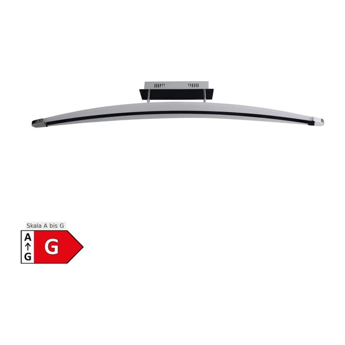 Näve LED Deckenleuchte BOW minimalistisch in Weiß - Bild 1