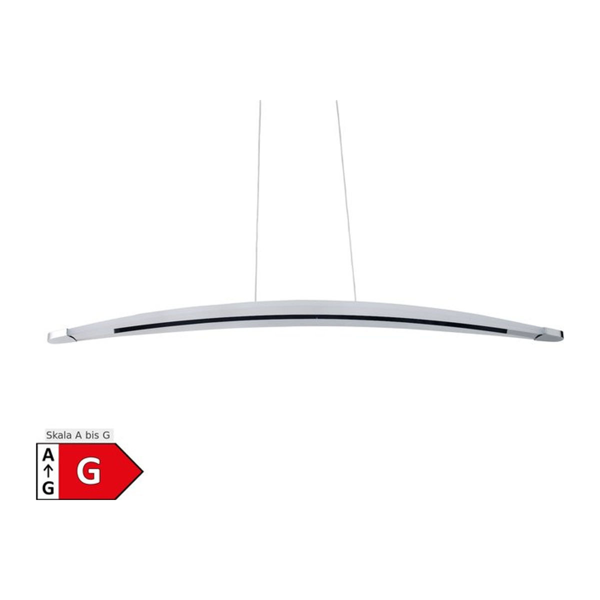Näve LED Pendelleuchte BOW Modern Minimalistisch Weiß - Bild 1