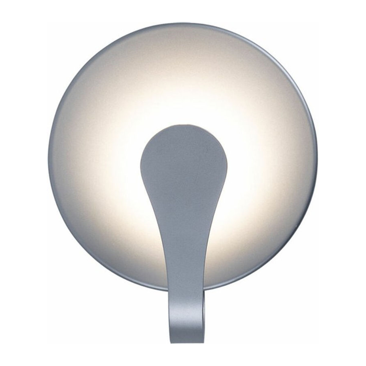 Näve LED-Wandleuchte STAN in Grau aus Aluminium, 6W, 580lm, Warmweiß, BxH: 15,8 x 18,4 cm - Bild 1